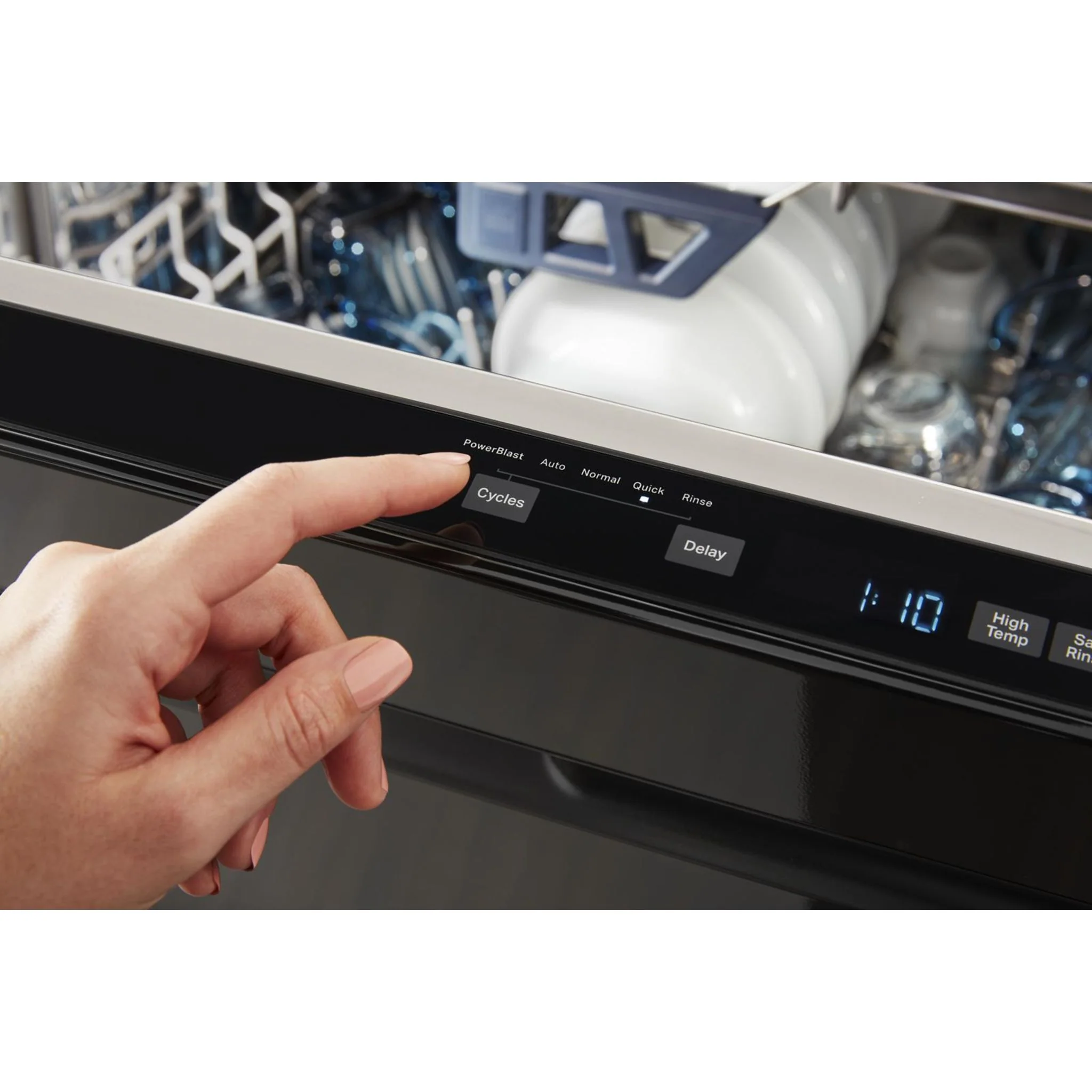 Maytag Top control dishwasher with Third Level Rack and Dual Power Filtration - Black (MDB8959SKB) - Image 24