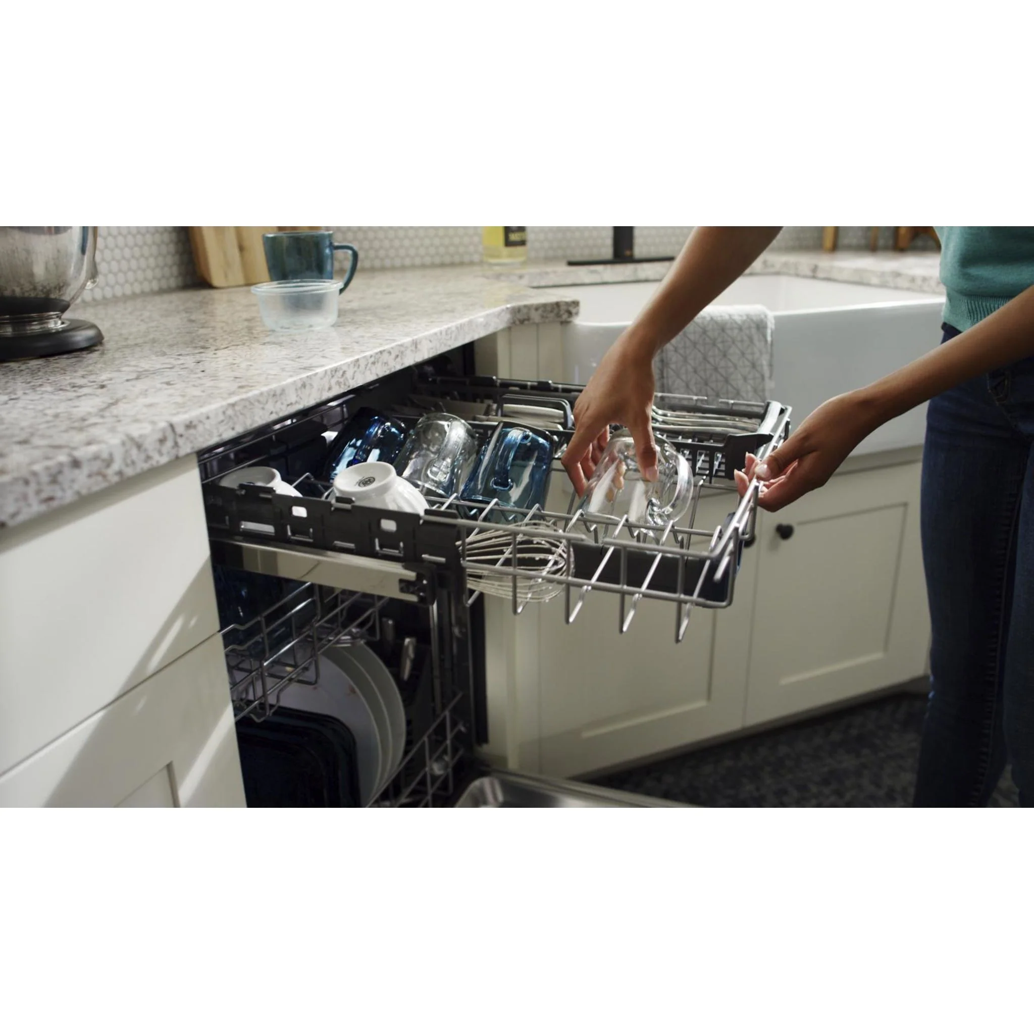 Maytag Top control dishwasher with Third Level Rack and Dual Power Filtration - Black (MDB8959SKB) - Image 25