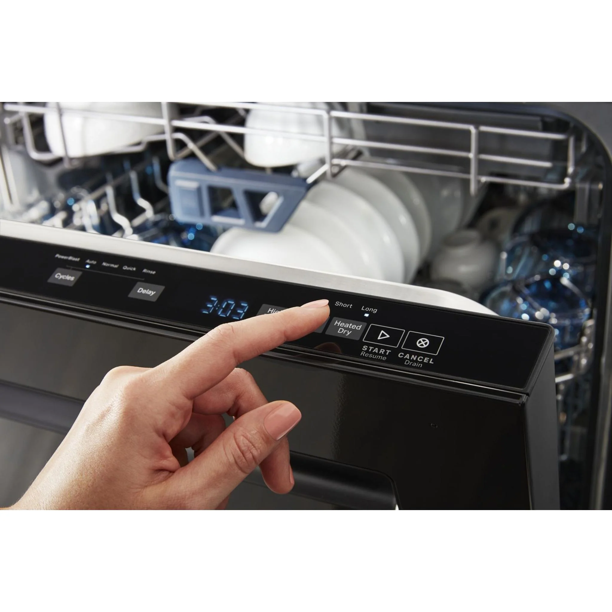 Maytag Top control dishwasher with Third Level Rack and Dual Power Filtration - Black (MDB8959SKB) - Image 35