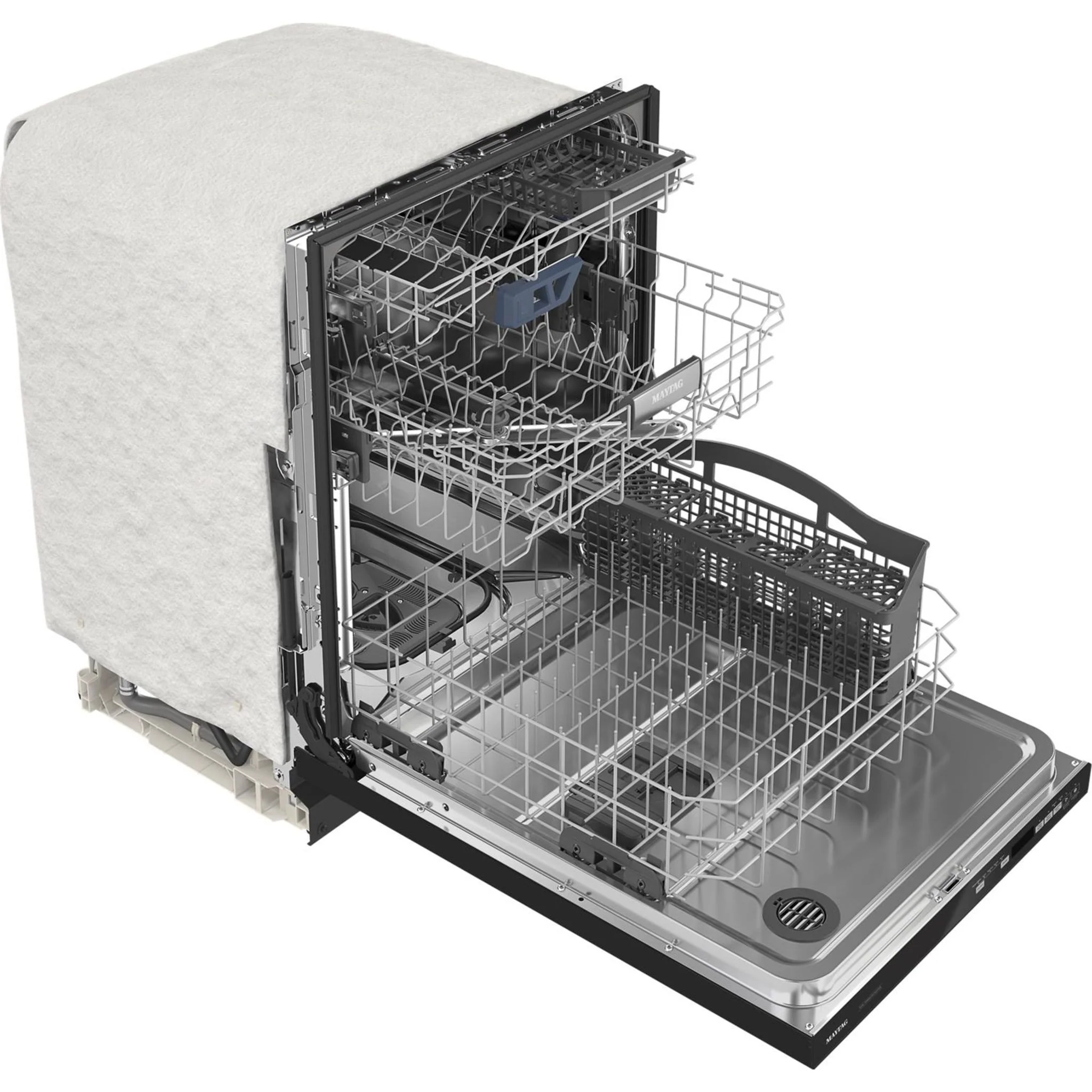 Maytag Top control dishwasher with Third Level Rack and Dual Power Filtration - Black (MDB8959SKB) - Image 37