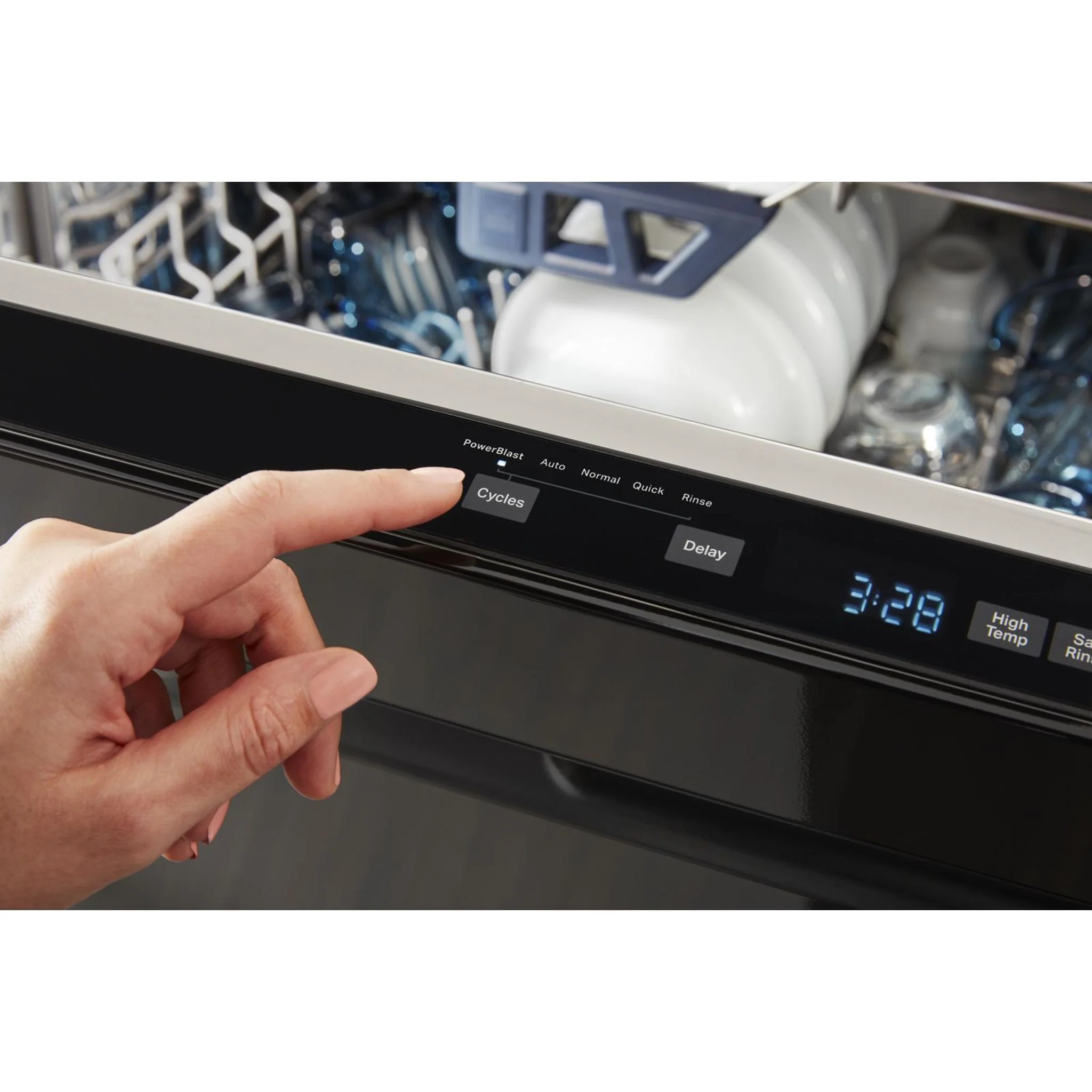 Maytag Top control dishwasher with Third Level Rack and Dual Power Filtration - Black (MDB8959SKB) - Image 38
