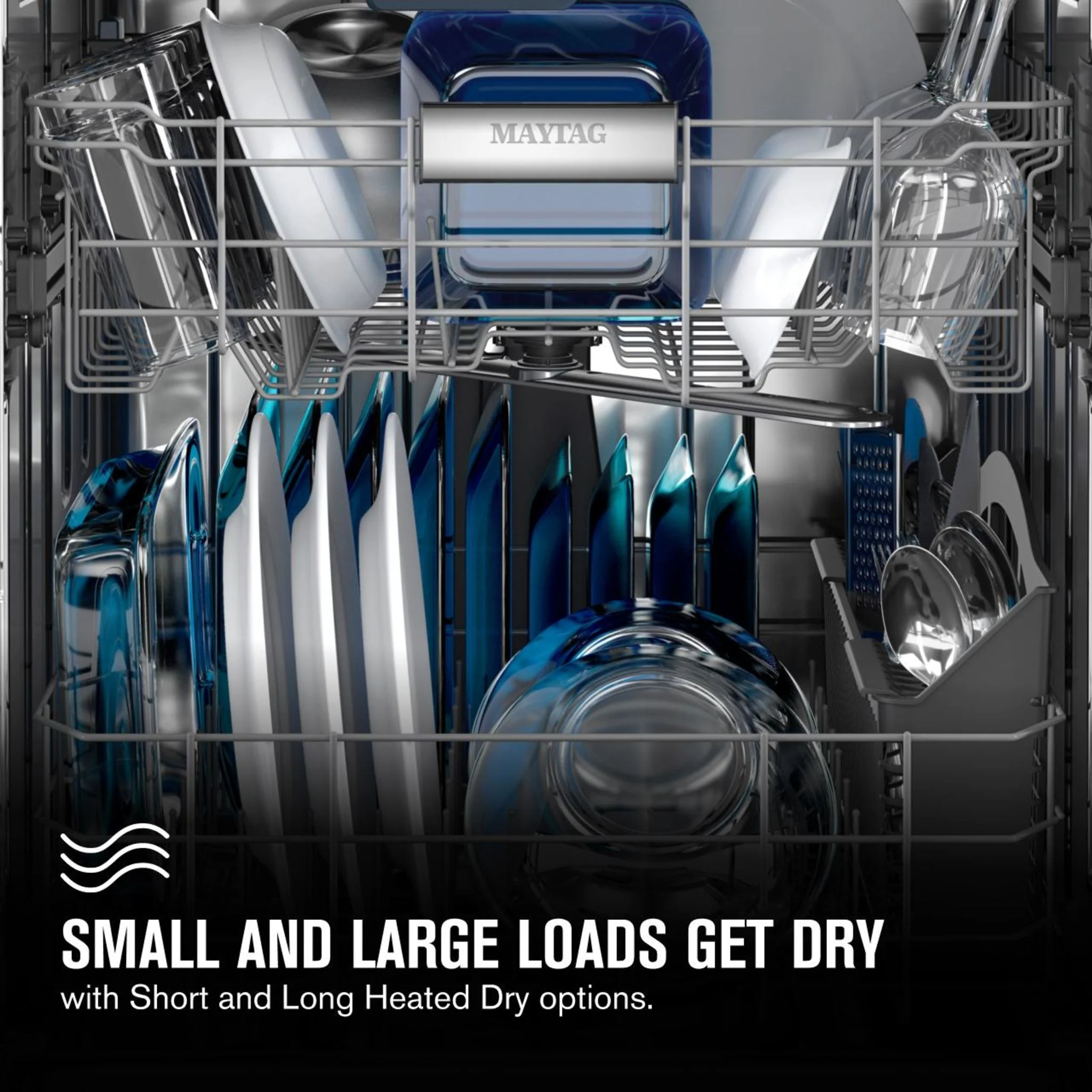 Maytag Top control dishwasher with Third Level Rack and Dual Power Filtration - Black (MDB8959SKB) - Image 55