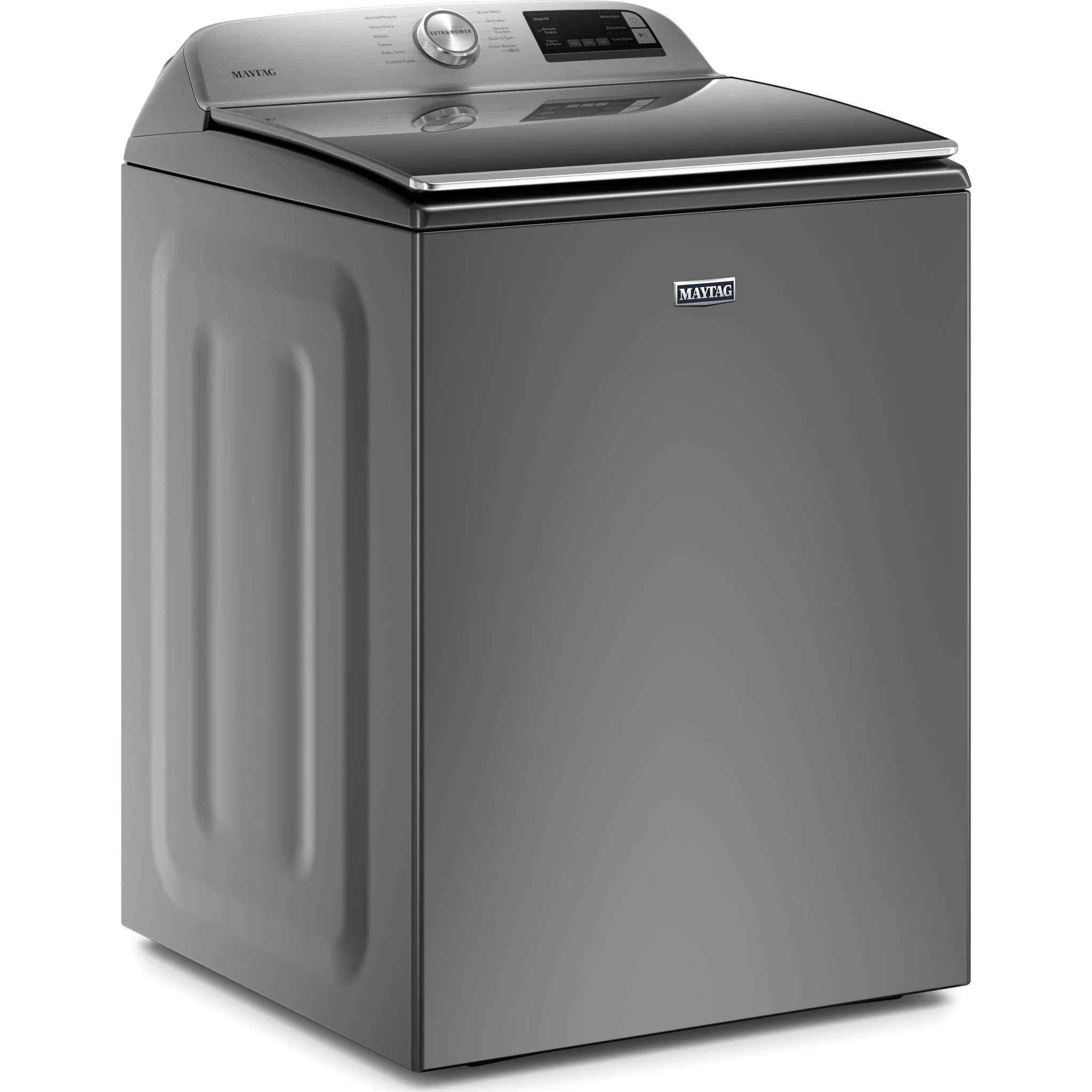 Maytag Smart Top Load Washer with Extra Power Button - 5.4 cu.ft. - Metallic Slate (MVW6230HC) - Image 2