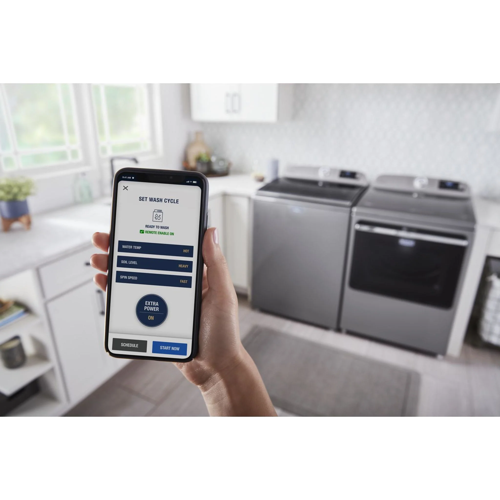 Maytag Smart Top Load Washer with Extra Power Button - 5.4 cu.ft. - Metallic Slate (MVW6230HC) - Image 23