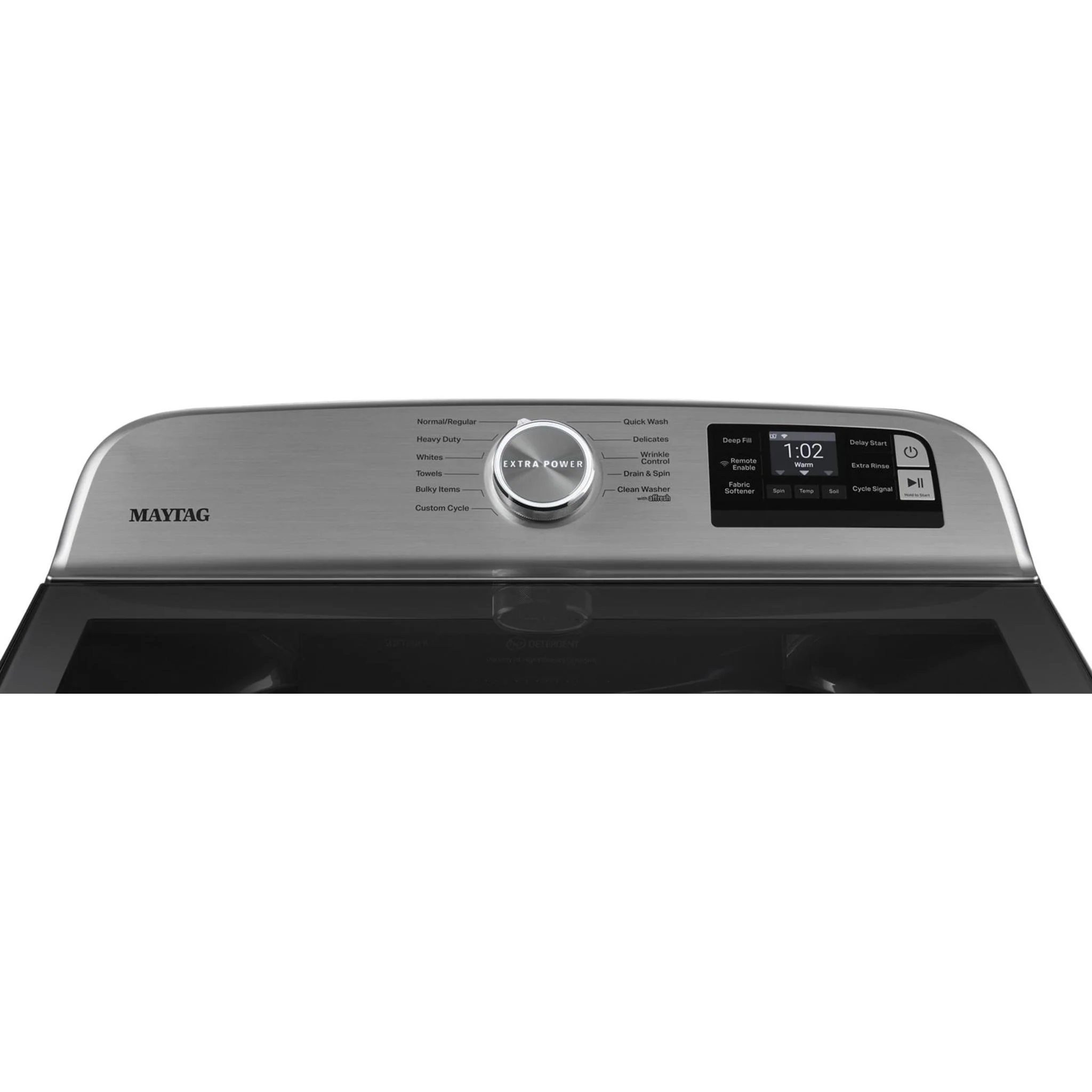 Maytag Smart Top Load Washer with Extra Power Button - 5.4 cu.ft. - Metallic Slate (MVW6230HC) - Image 28