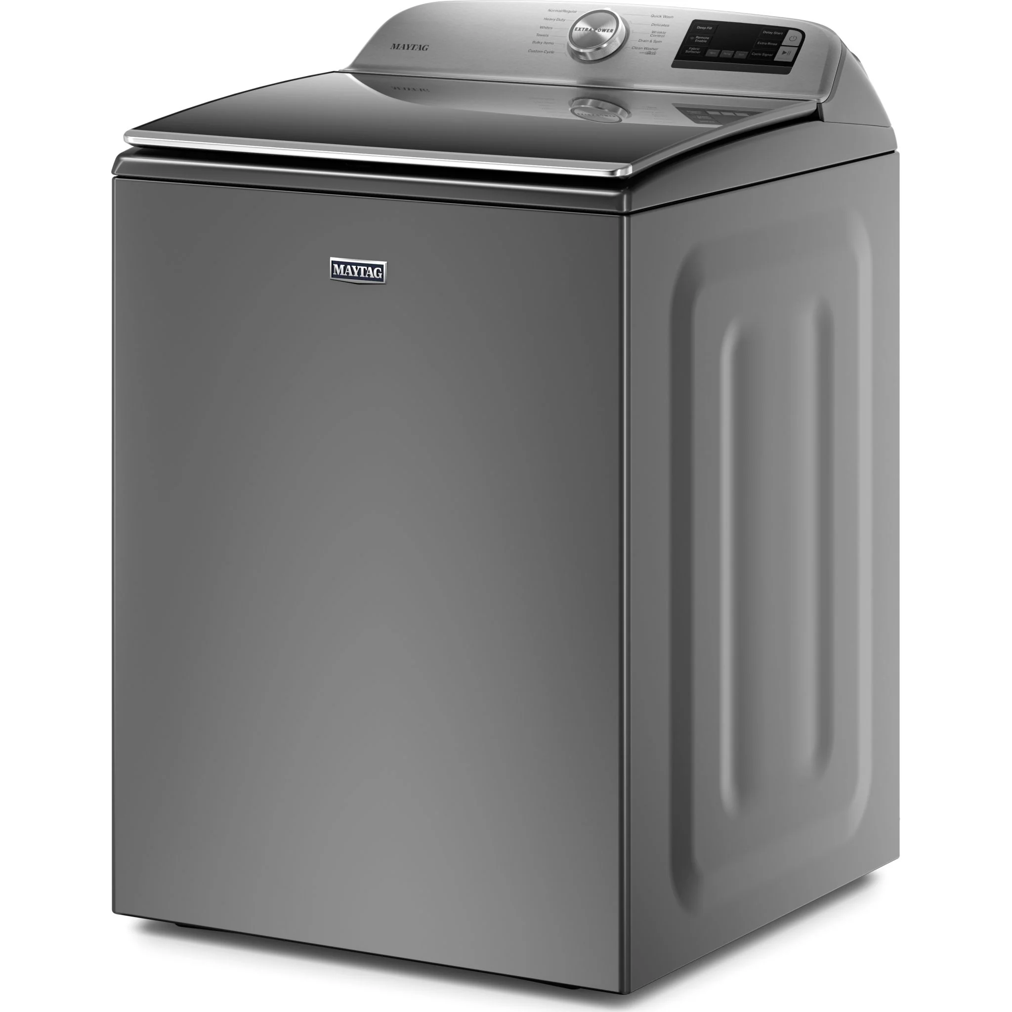Maytag Smart Top Load Washer with Extra Power Button - 5.4 cu.ft. - Metallic Slate (MVW6230HC) - Image 3