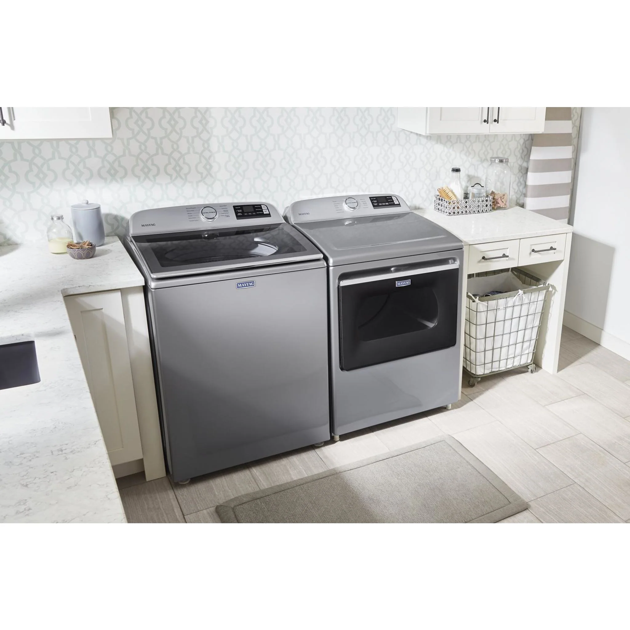 Maytag Smart Top Load Washer with Extra Power Button - 5.4 cu.ft. - Metallic Slate (MVW6230HC) - Image 54