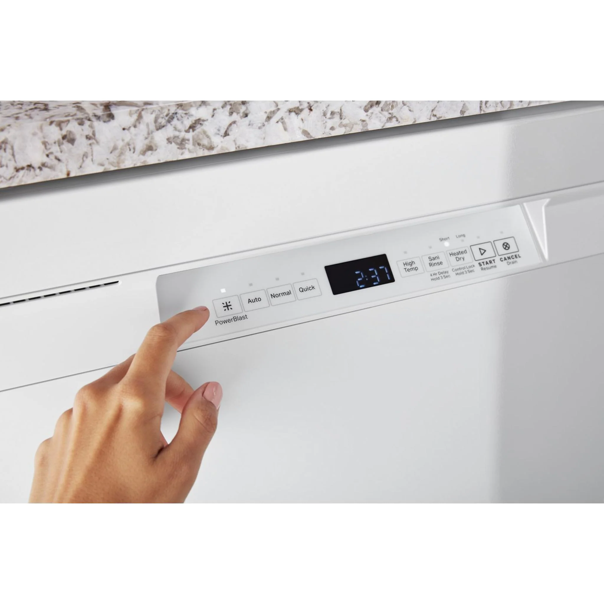 Maytag Stainless steel tub dishwasher with Dual Power Filtration -White (MDB4949SKW) - Image 12