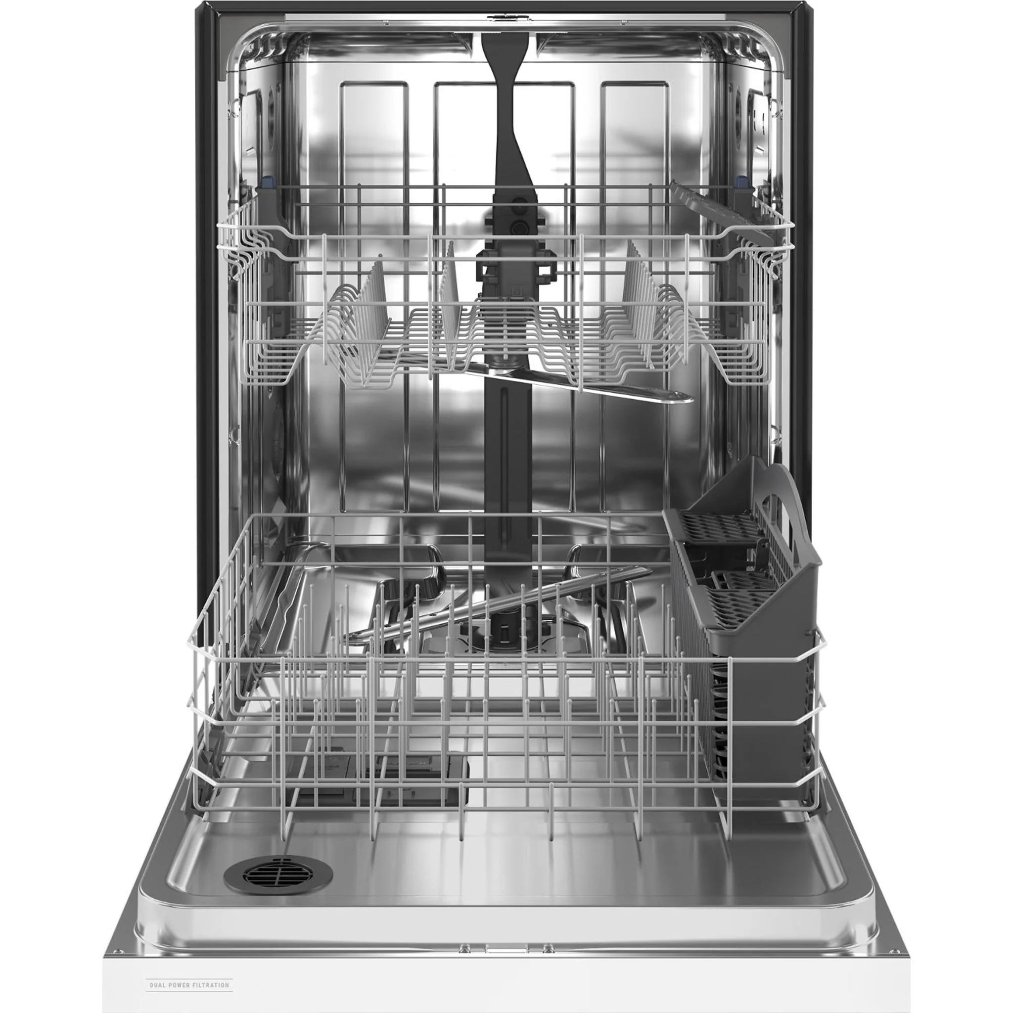 Maytag Stainless steel tub dishwasher with Dual Power Filtration -White (MDB4949SKW) - Image 19