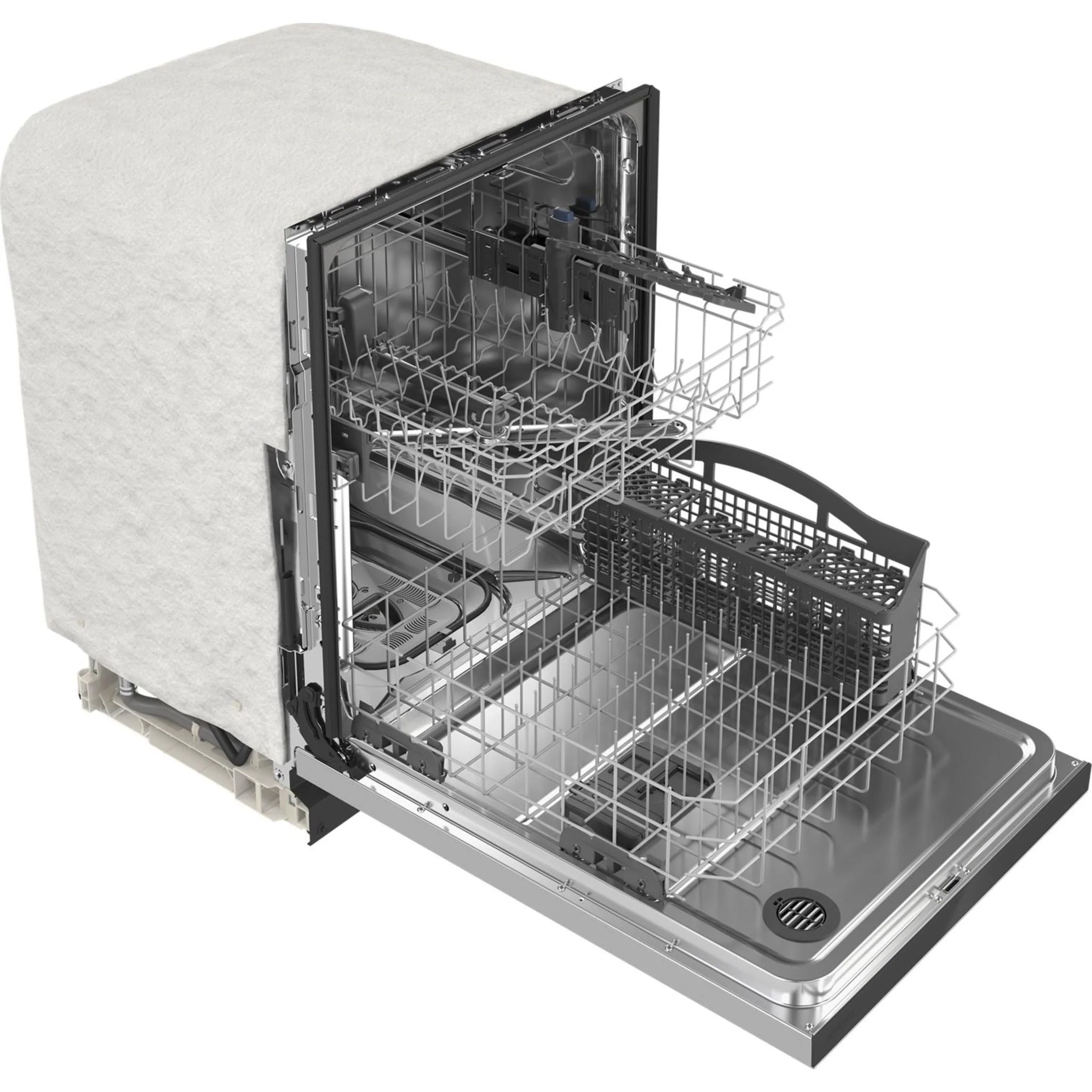 Maytag Top Control Dishwasher with Dual Power Filtration and PowerBlast Cycle -Stainless Steel (MDB4949SKZ) - Image 12