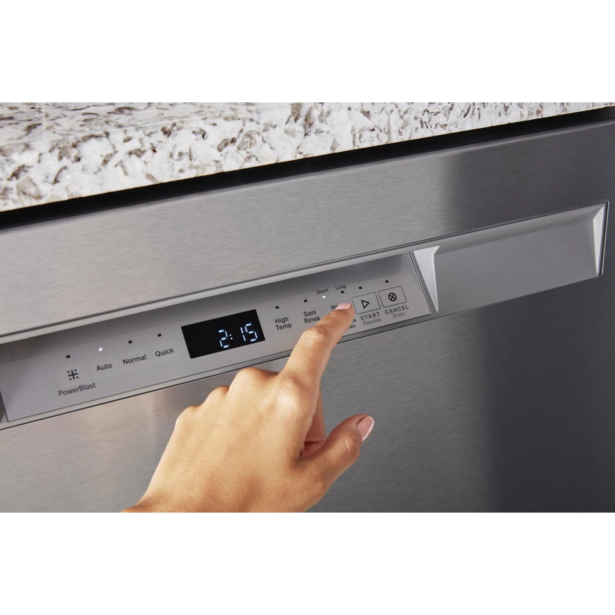 Maytag Top Control Dishwasher with Dual Power Filtration and PowerBlast Cycle -Stainless Steel (MDB4949SKZ) - Image 7
