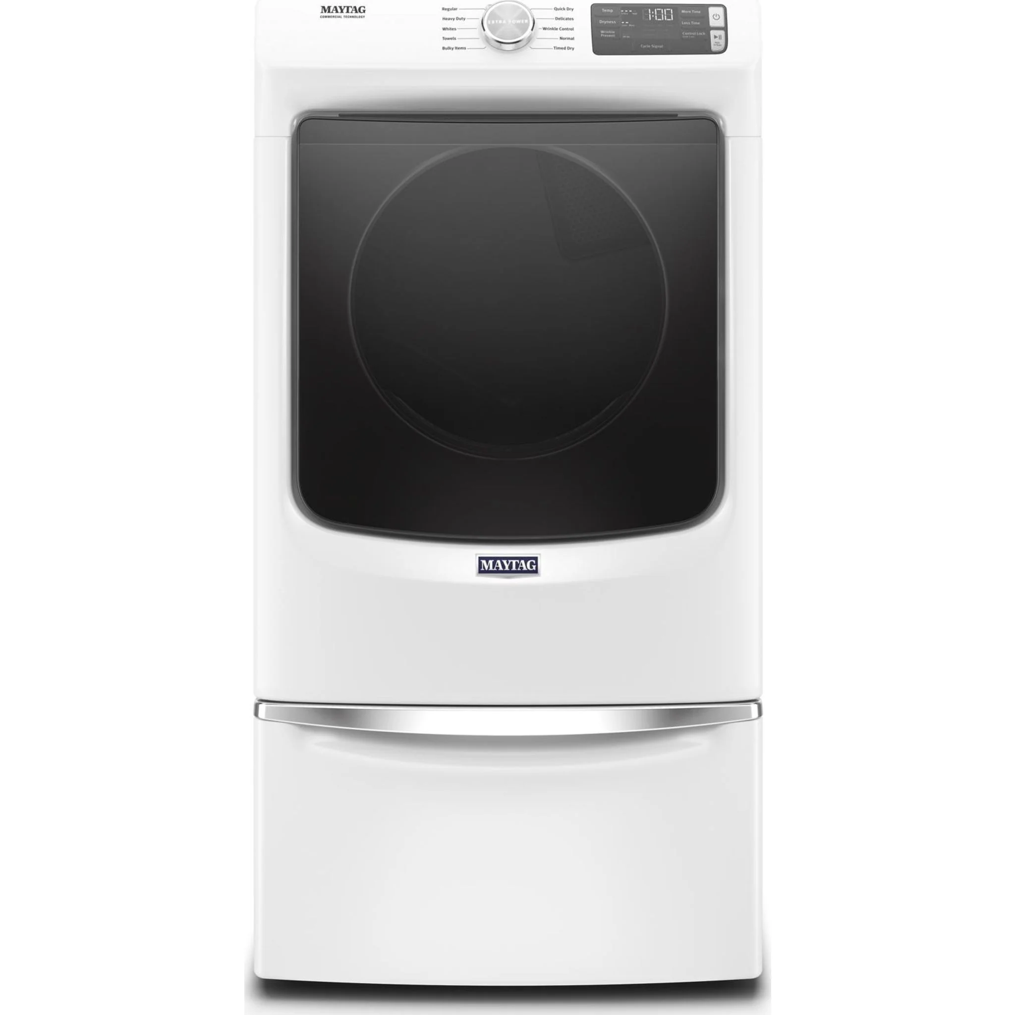 Maytag Front Load Gas Dryer with Extra Power and Quick Dry cycle - 7.3 cu. ft. -White (MGD5630HW) - Image 23