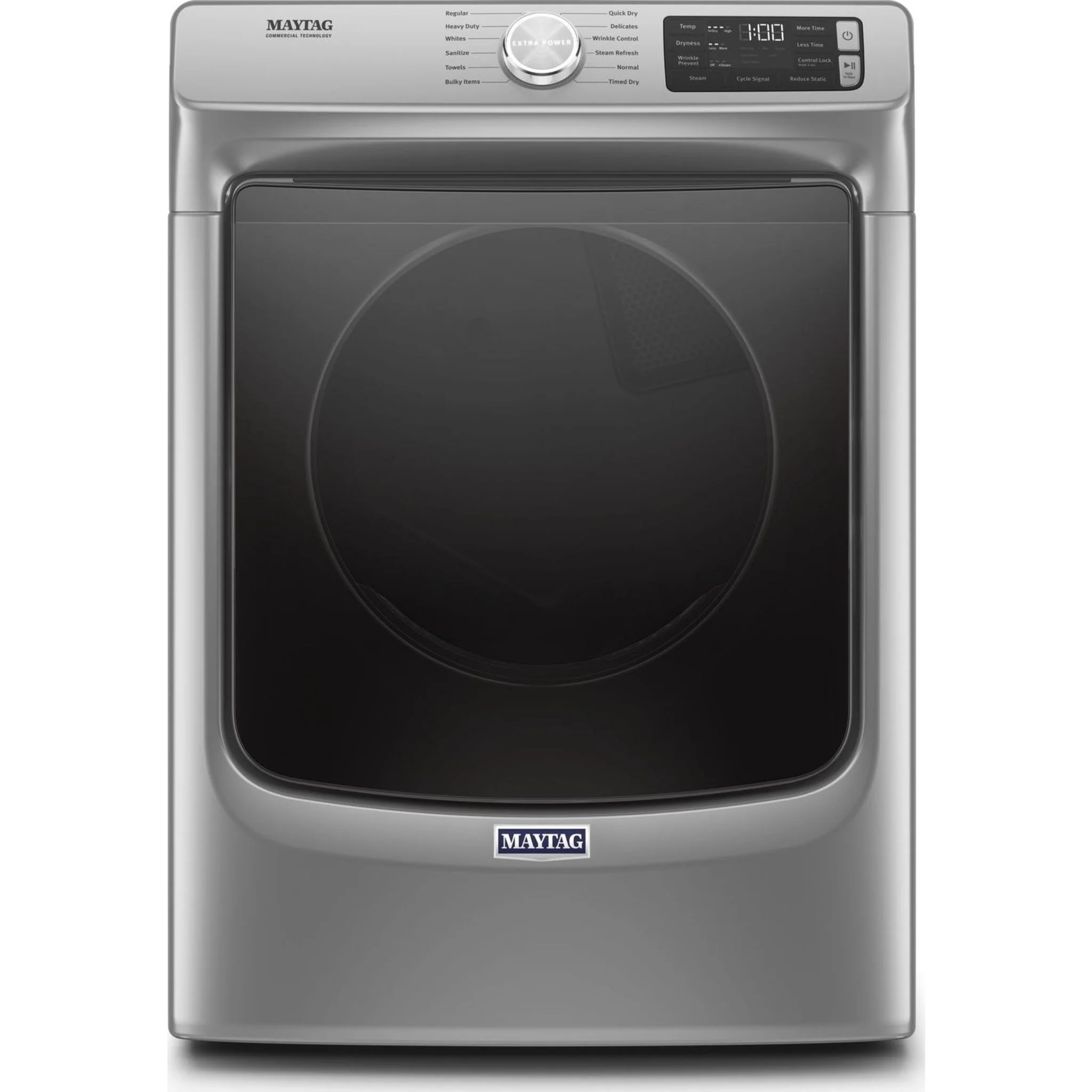 Maytag Front Load Gas Dryer with Extra Power and Quick Dry Cycle - 7.3 cu. ft. -Metallic Slate (MGD6630HC) - Image 2