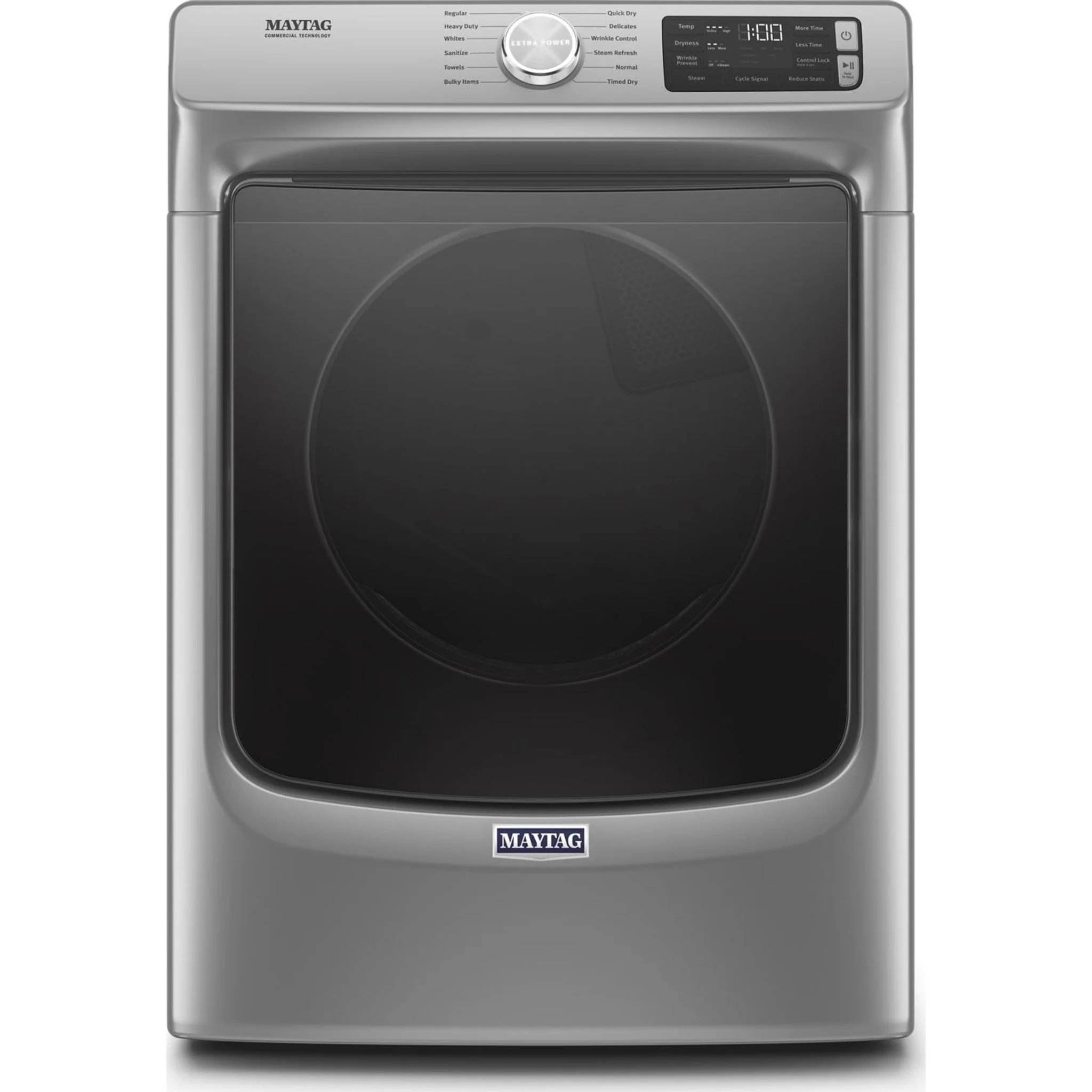 Maytag Front Load Gas Dryer with Extra Power and Quick Dry Cycle - 7.3 cu. ft. -Metallic Slate (MGD6630HC) - Image 24