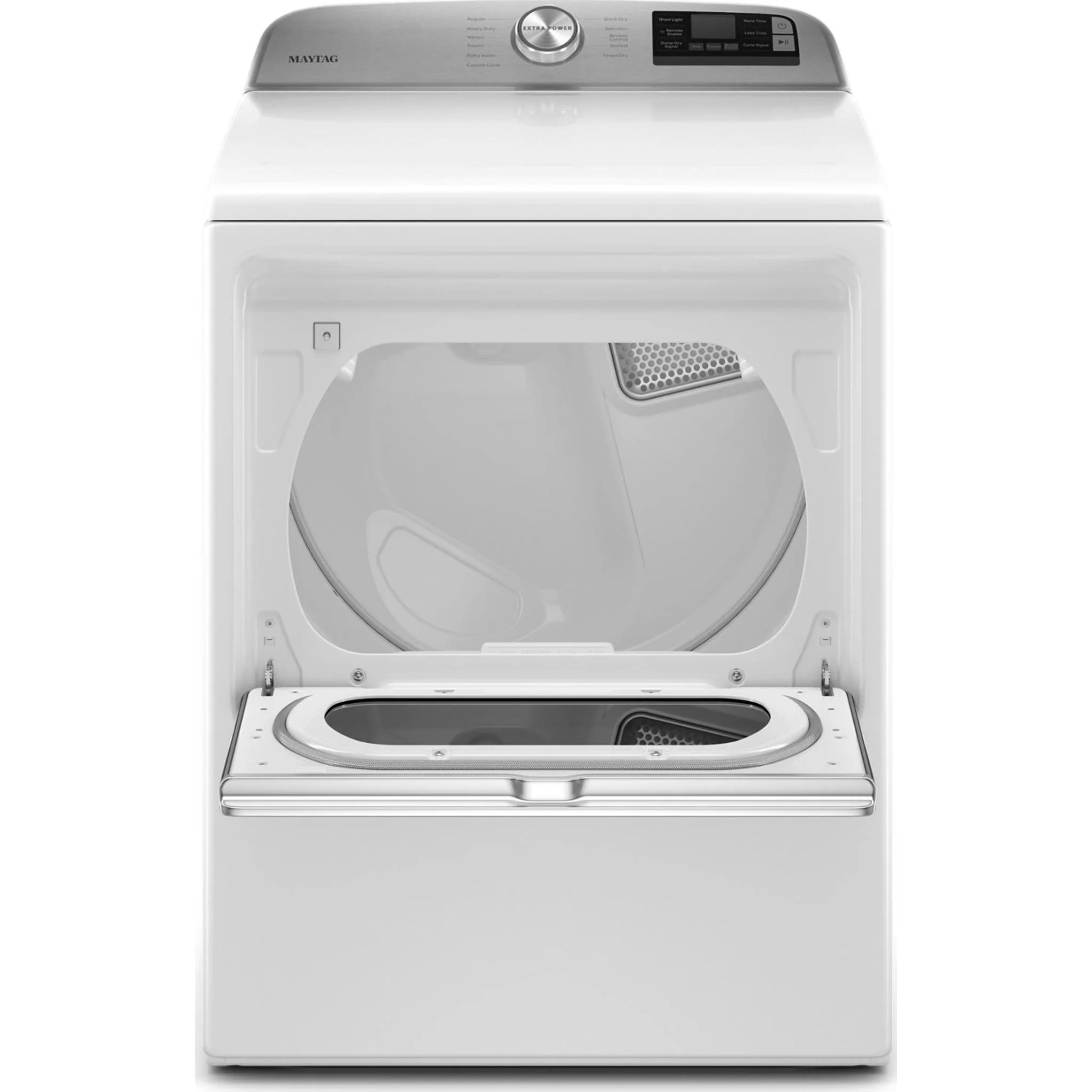 Maytag Smart Top Load Electric Dryer with Extra Power Button - 7.4 cu.ft. - White (YMED6230HW) - Image 18