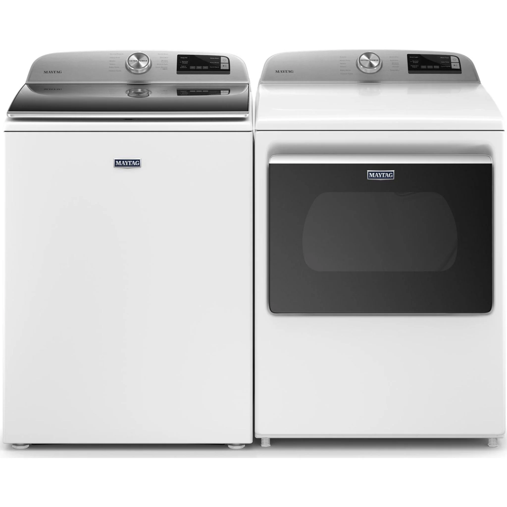 Maytag Smart Top Load Electric Dryer with Extra Power Button - 7.4 cu.ft. - White (YMED6230HW) - Image 30