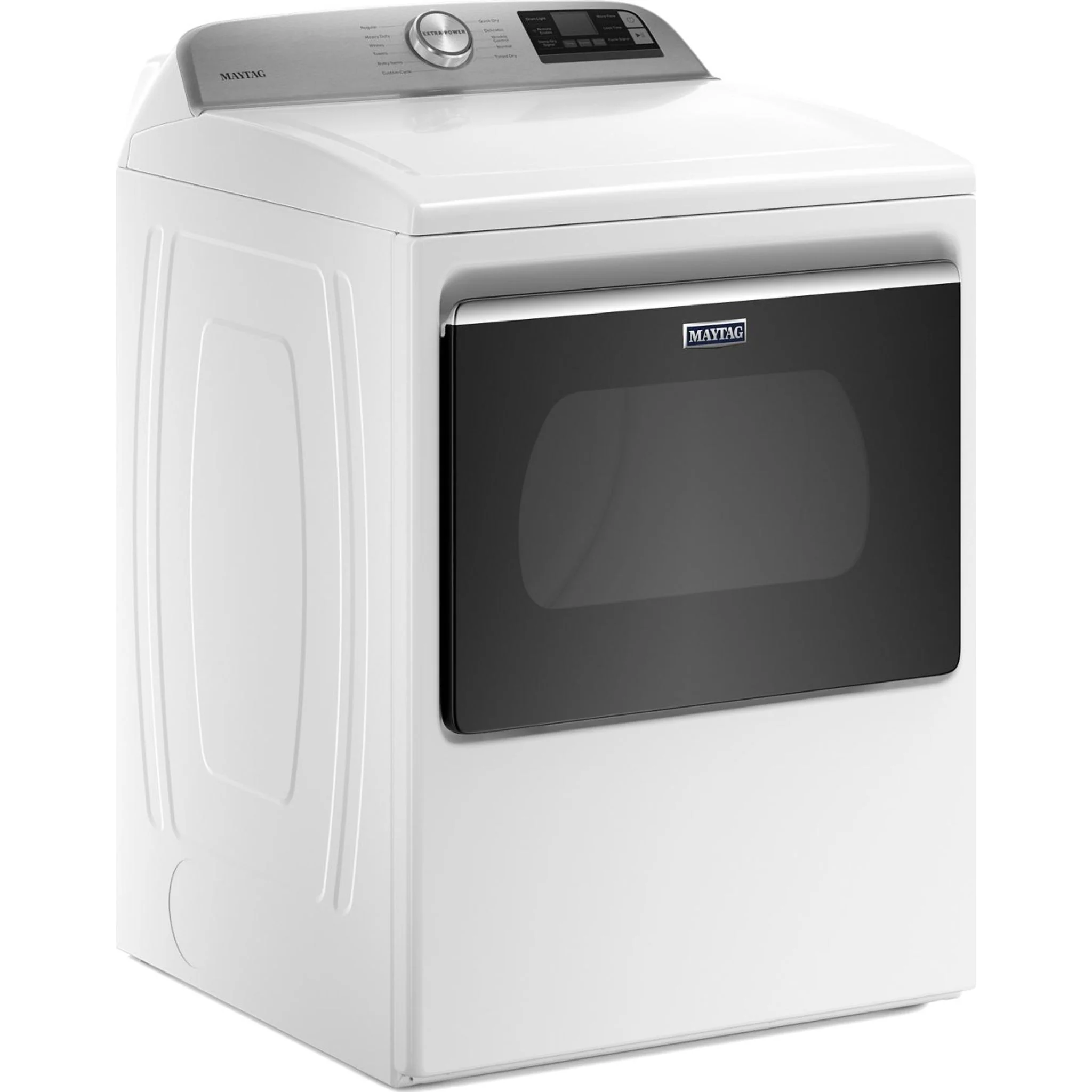 Maytag Smart Top Load Electric Dryer with Extra Power Button - 7.4 cu.ft. - White (YMED6230HW) - Image 33