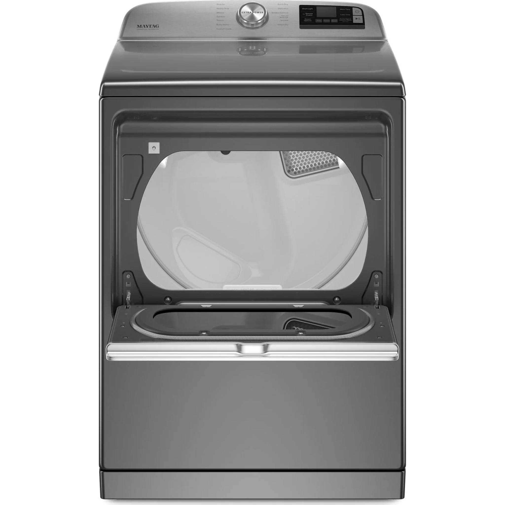 Maytag Smart Top Load Electric Dryer with Extra Power Button - 7.4 cu.ft. - Metallic Slate (YMED7230HC) - Image 14