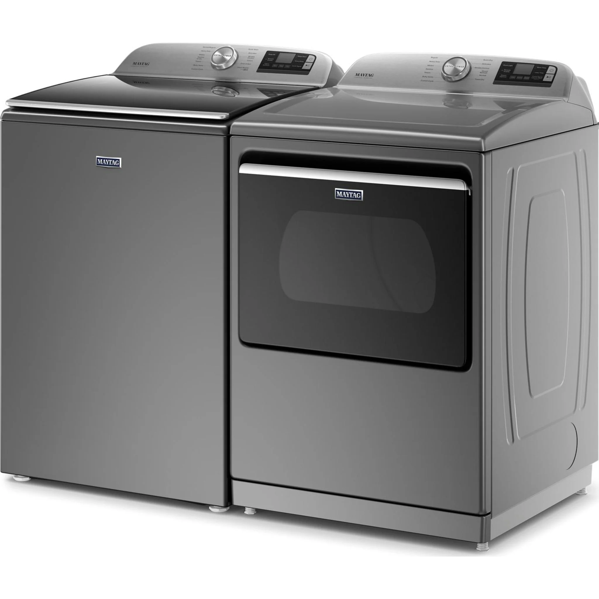 Maytag Smart Top Load Electric Dryer with Extra Power Button - 7.4 cu.ft. - Metallic Slate (YMED7230HC) - Image 39