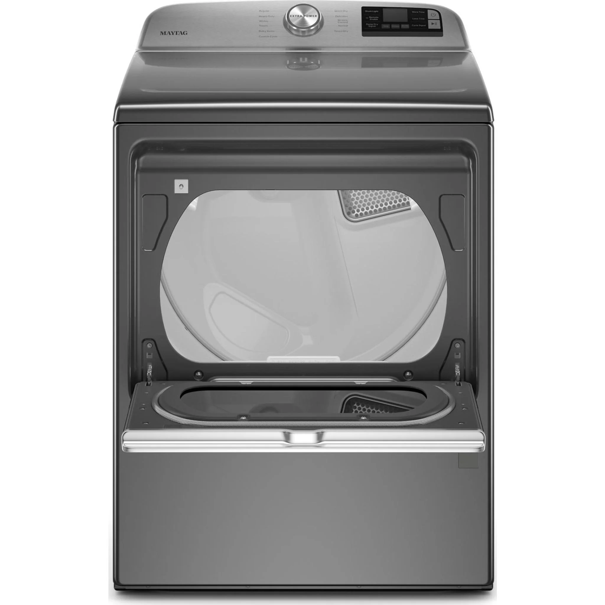 Maytag Smart Top Load Gas Dryer with Extra Power Button - 7.4 cu.ft. - Metallic Slate (MGD6230HC) - Image 25