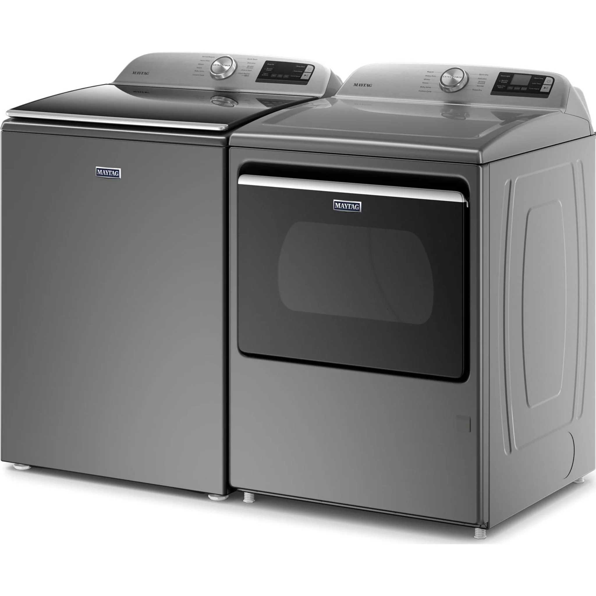 Maytag Smart Top Load Gas Dryer with Extra Power Button - 7.4 cu.ft. - Metallic Slate (MGD6230HC) - Image 26