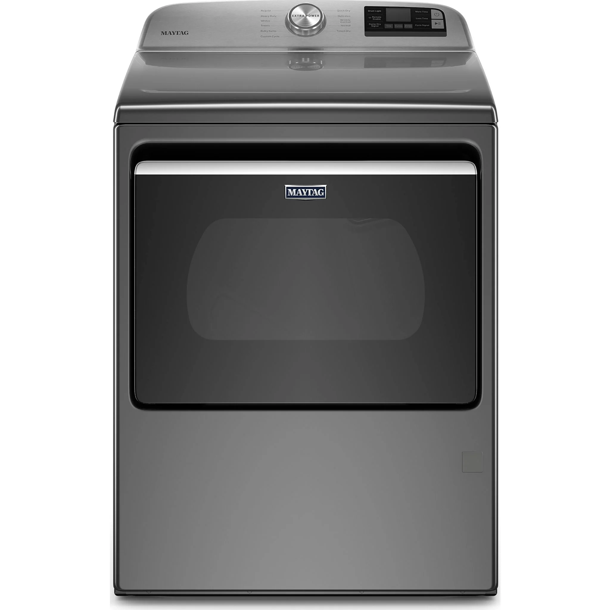 Maytag Smart Top Load Gas Dryer with Extra Power Button - 7.4 cu.ft. - Metallic Slate (MGD6230HC) - Image 9