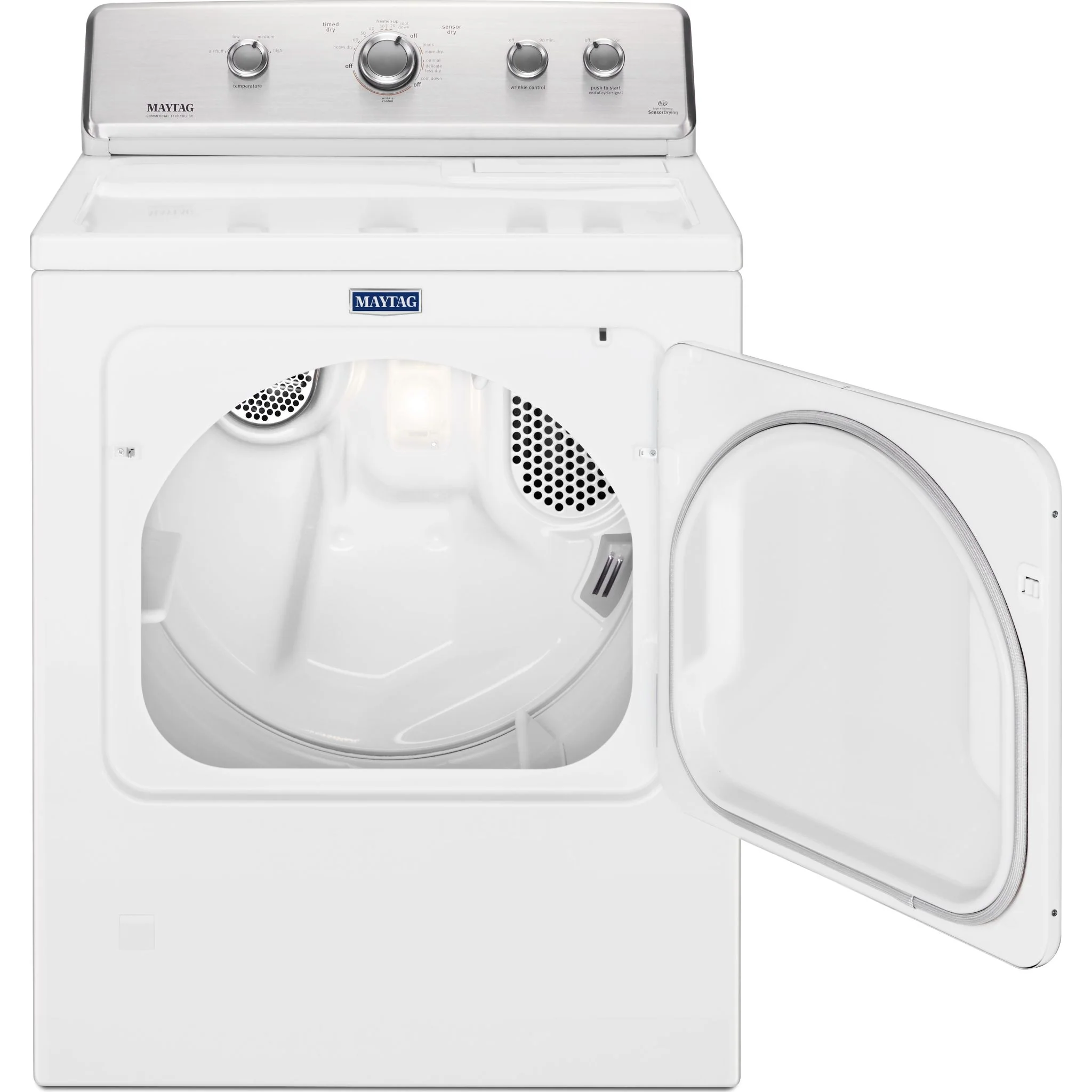 Maytag Large Capacity Top Load Dryer with Wrinkle Control7.0 cu. ft. (YMEDC465HW) - Image 2