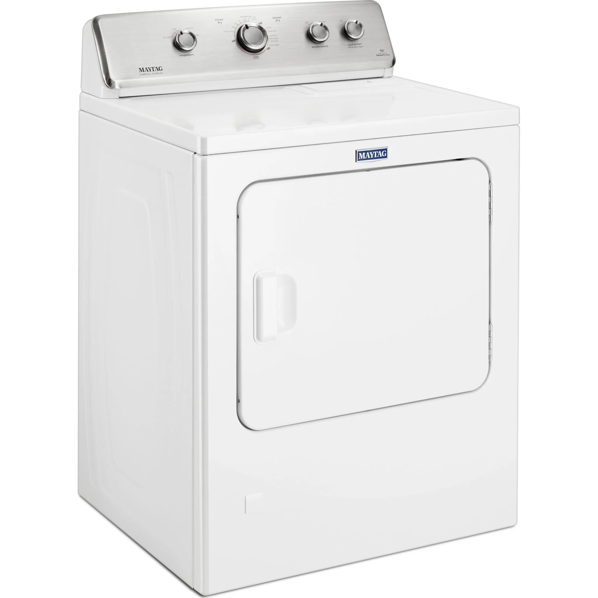 Maytag Large Capacity Top Load Dryer with Wrinkle Control7.0 cu. ft. (YMEDC465HW) - Image 4