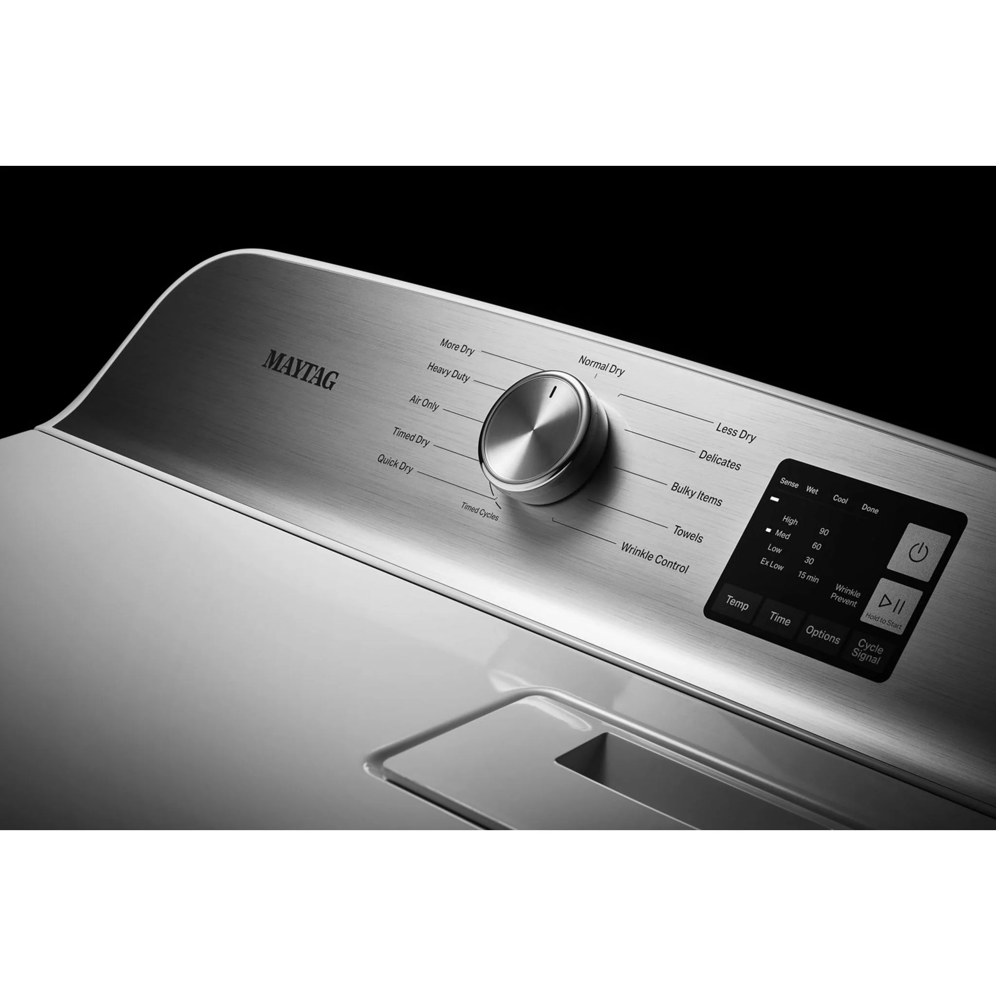 Maytag Top Load Gas Dryer with Advanced Moisture Sensing - 7.0 cu. ft. (MGD6200KW) - Image 30
