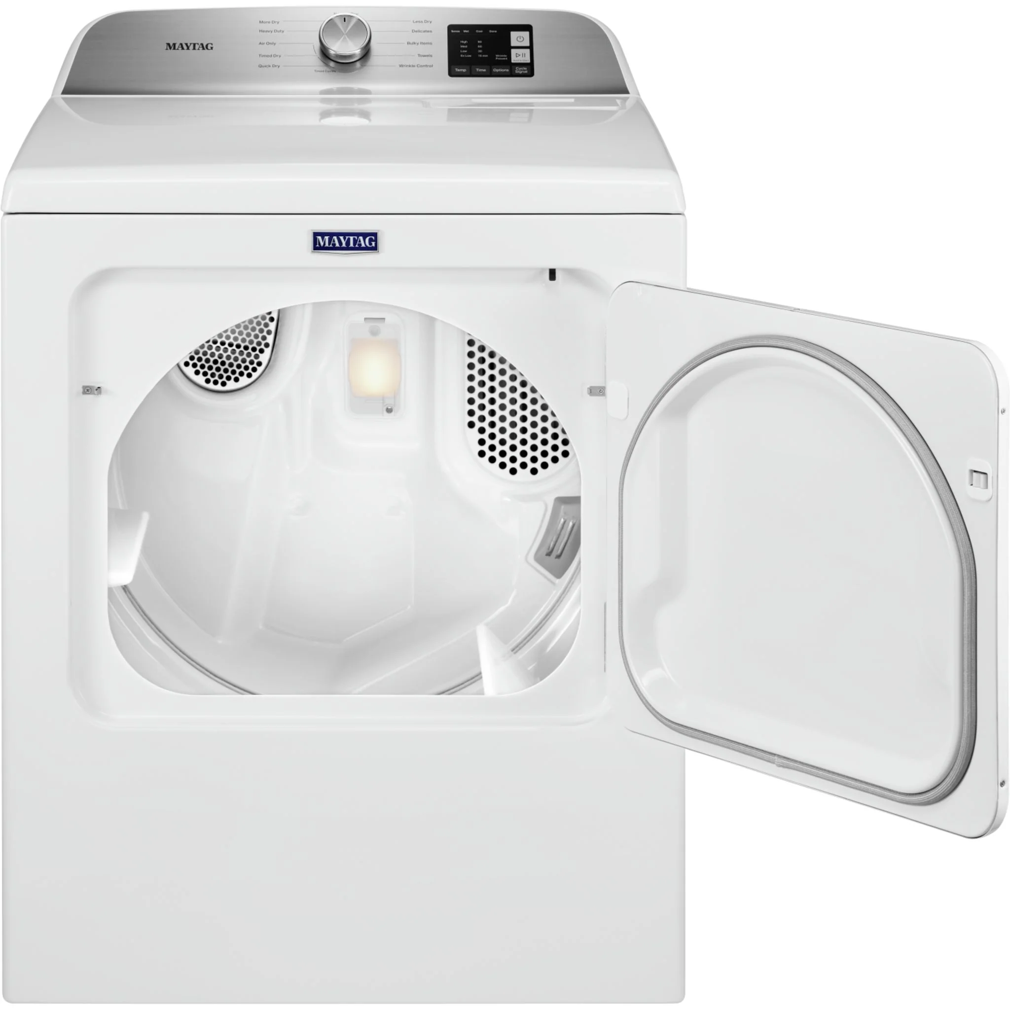 Maytag Top Load Gas Dryer with Advanced Moisture Sensing - 7.0 cu. ft. (MGD6200KW) - Image 4