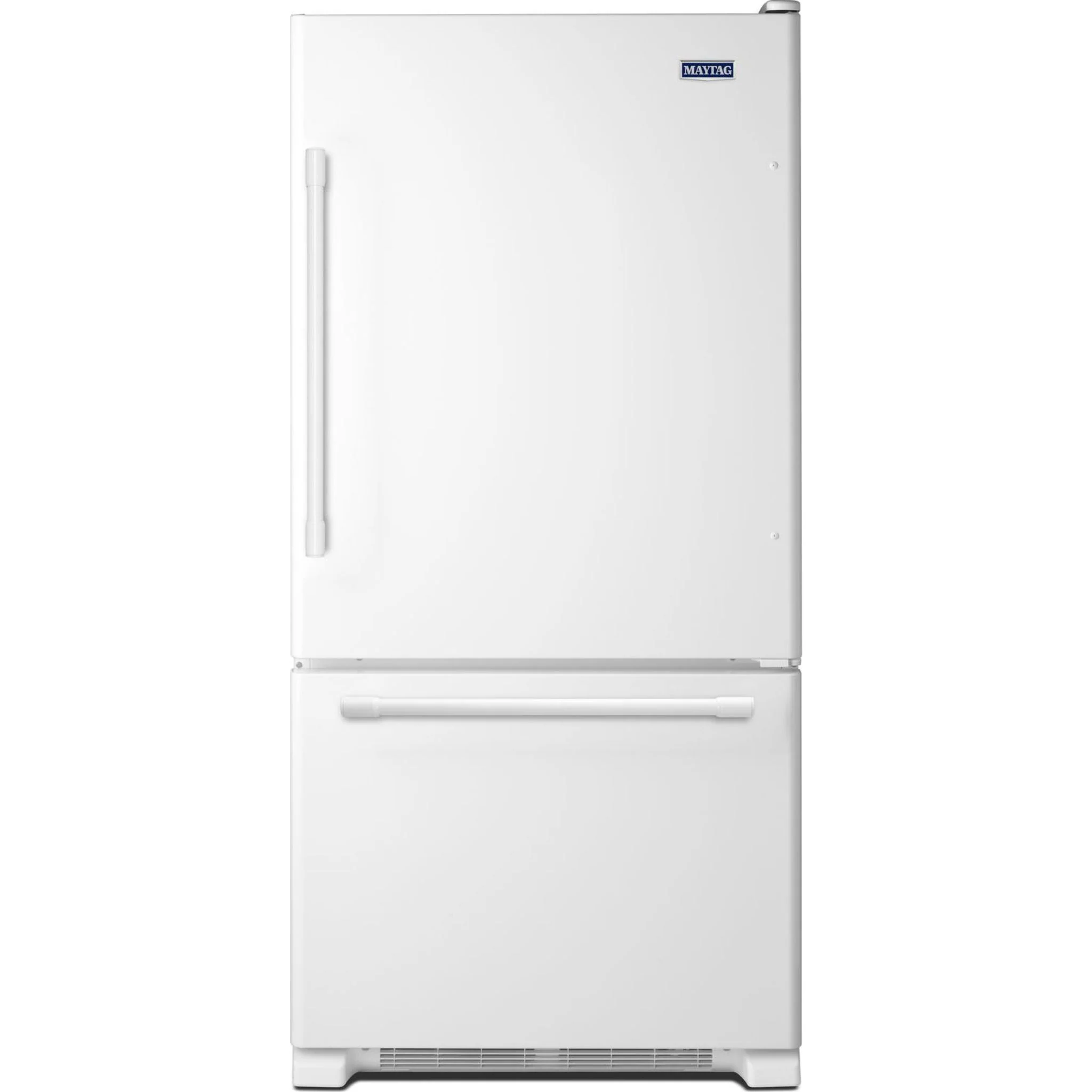 Maytag 30-inch Bottom Freezer Refrigerator with Freezer Drawer -White-on-White (MBB1957FEW) - Image 5