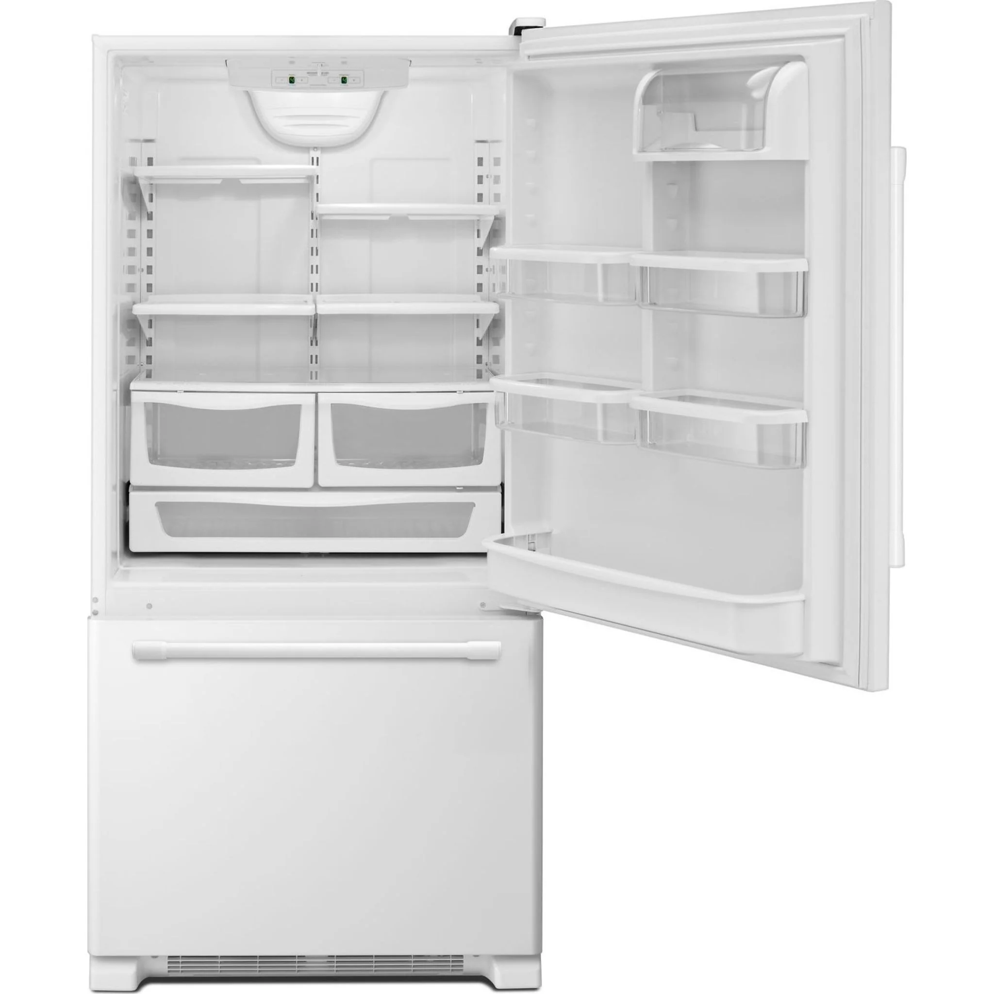 Maytag 30-inch Bottom Freezer Refrigerator with Freezer Drawer -White-on-White (MBB1957FEW) - Image 6