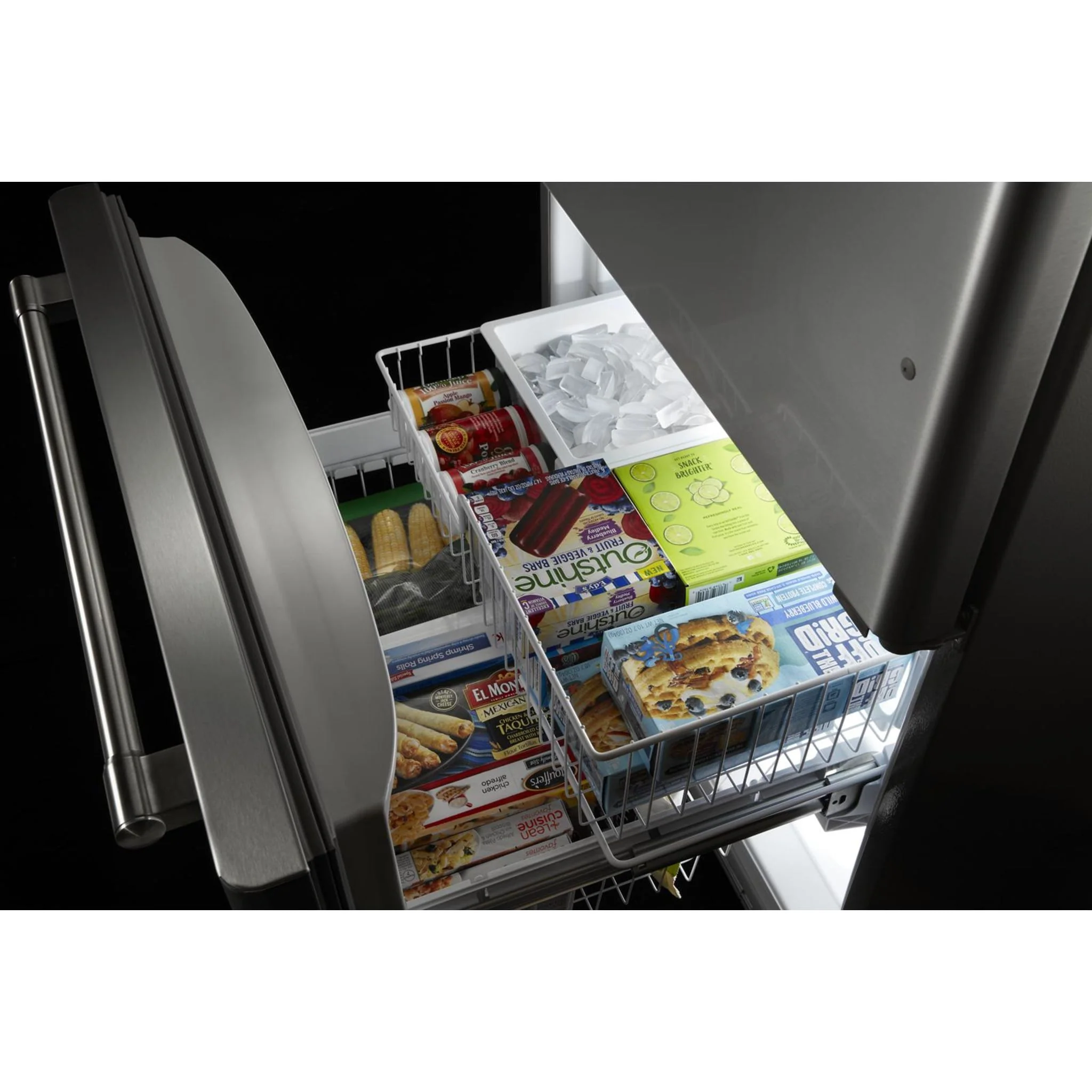 Maytag 33-Inch Wide Bottom Mount Refrigerator - 22 Cu. Ft. -Stainless Steel (MBF2258FEZ) - Image 8