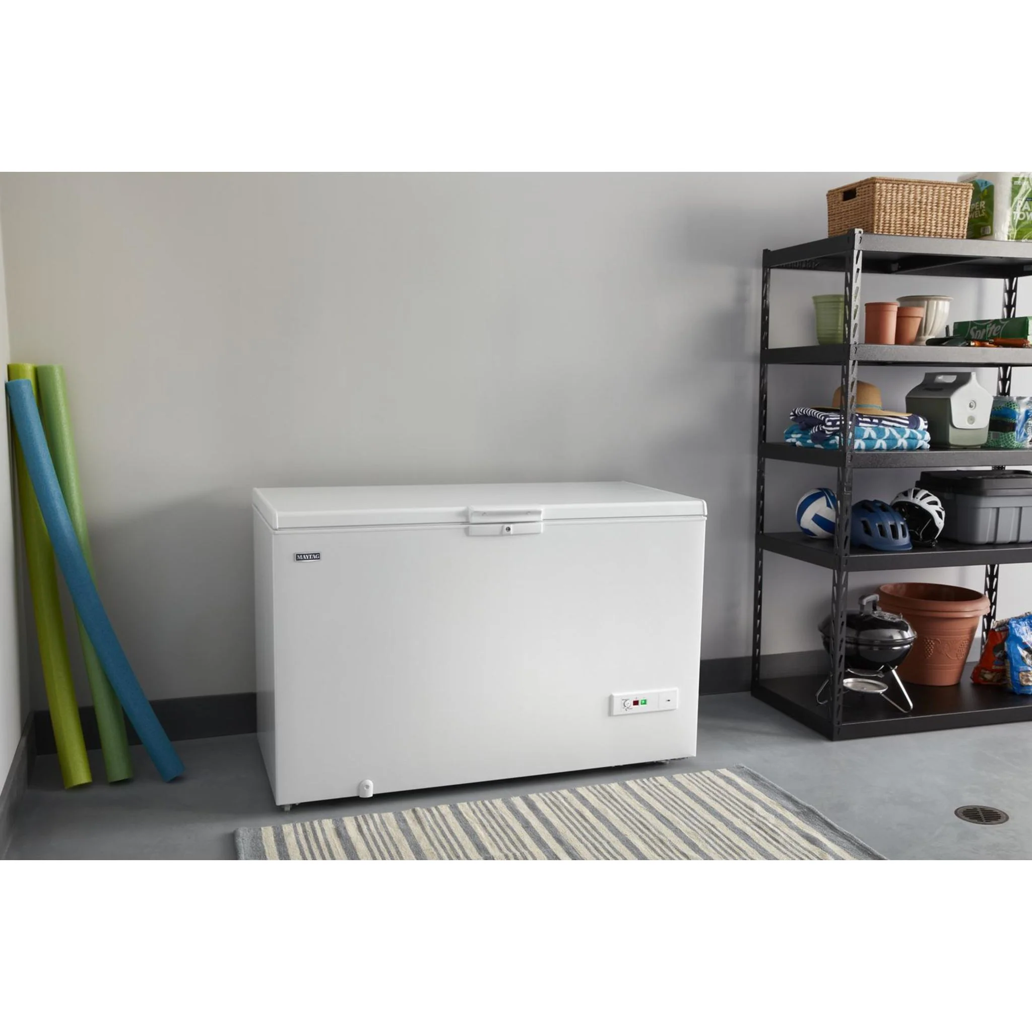 Maytag Garage Ready in Freezer Mode Chest Freezer - 16 cu. ft. -White (MZC5216LW) - Image 28