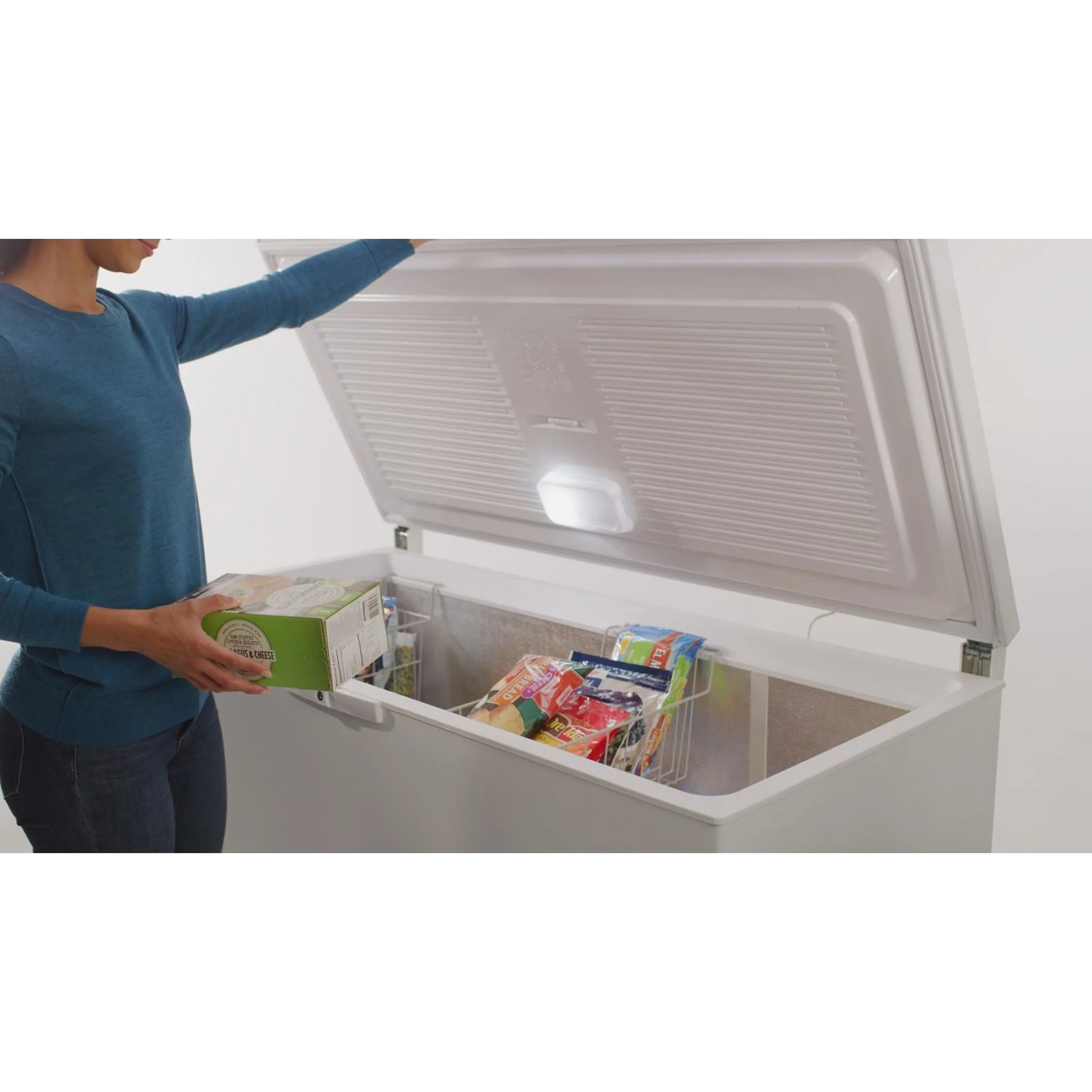 Maytag Garage Ready in Freezer Mode Chest Freezer - 16 cu. ft. -White (MZC5216LW) - Image 35