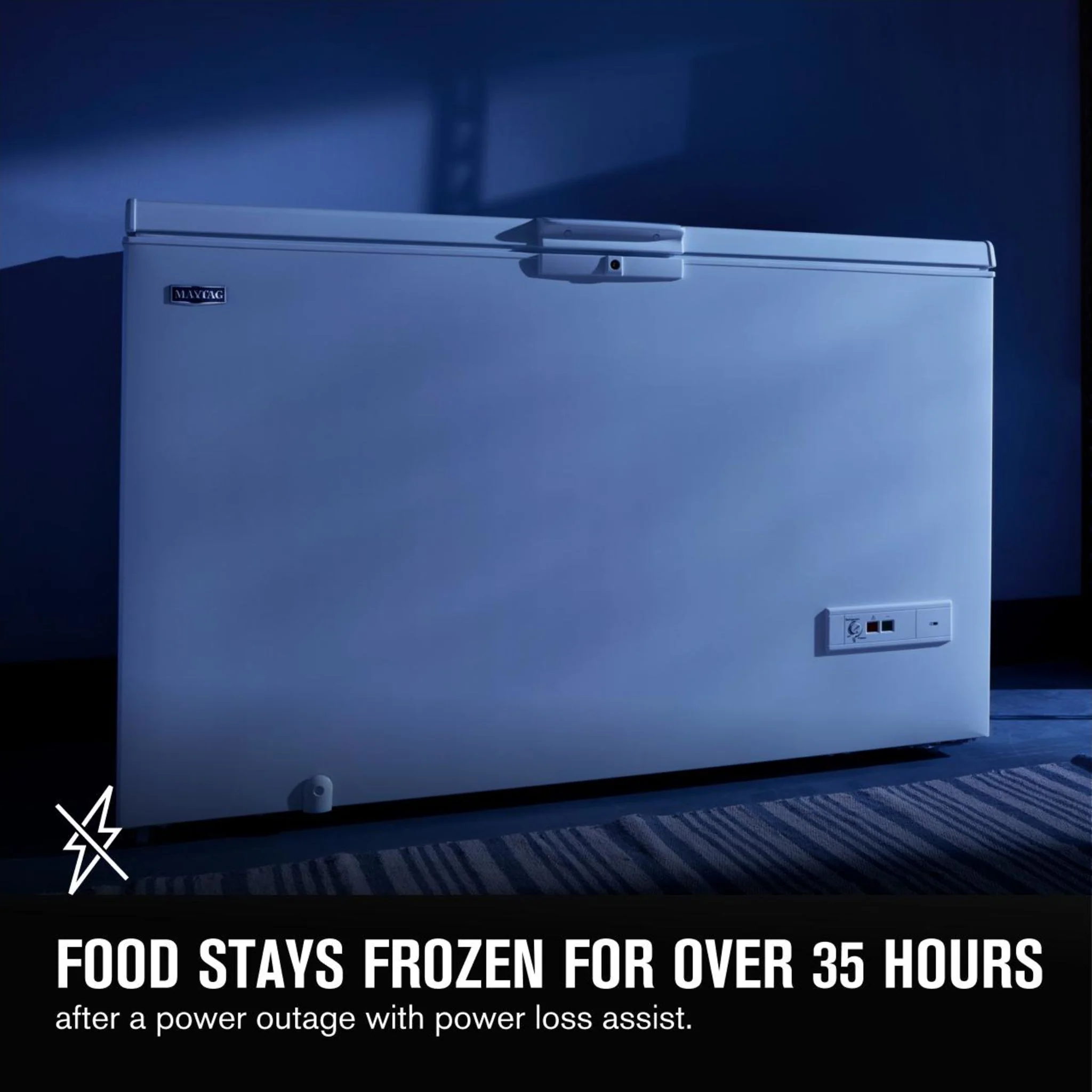 Maytag Garage Ready in Freezer Mode Chest Freezer - 16 cu. ft. -White (MZC5216LW) - Image 53