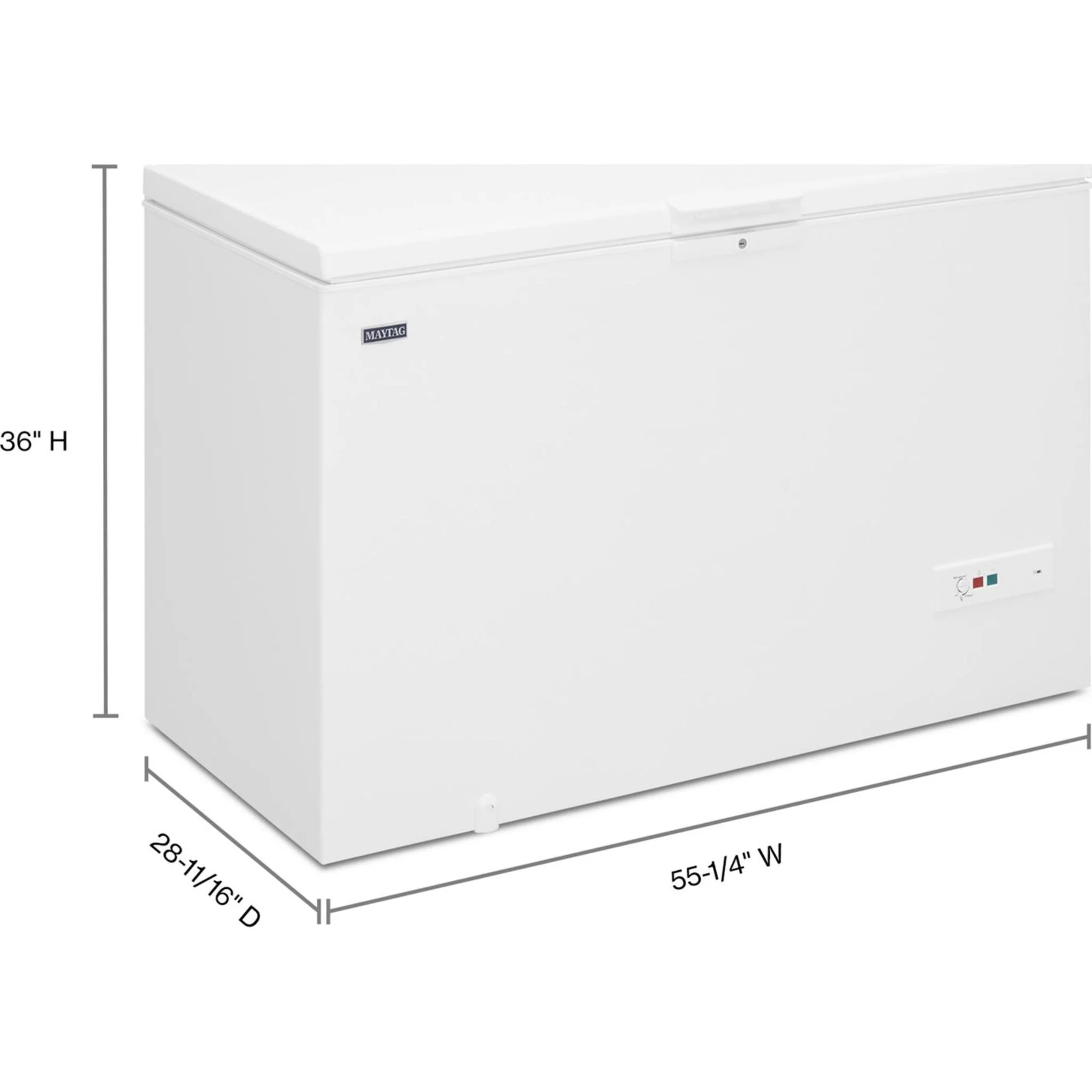 Maytag Garage Ready in Freezer Mode Chest Freezer - 16 cu. ft. -White (MZC5216LW) - Image 55