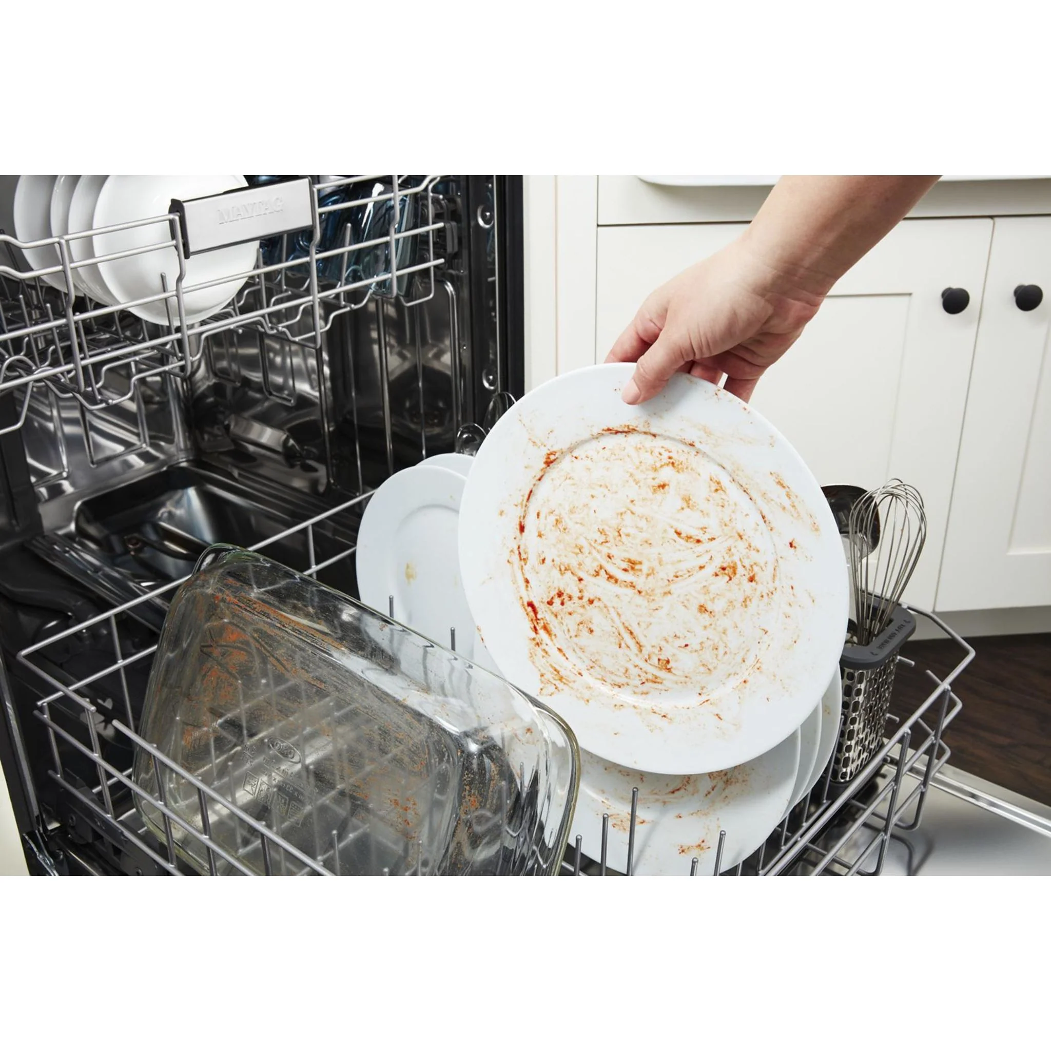 Maytag Top control dishwasher with Third Level Rack and Dual Power Filtration - Stainless Steel (MDB9979SKZ) - Image 11