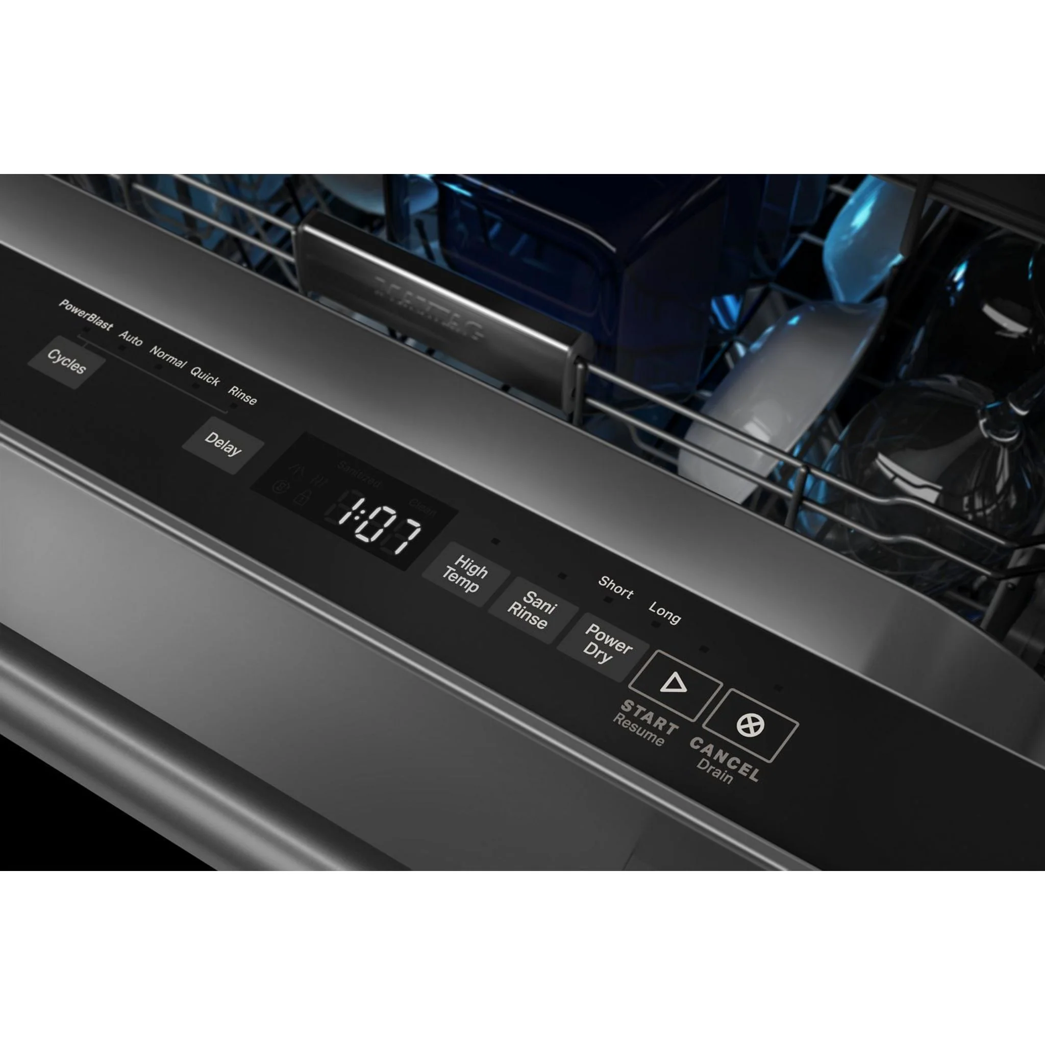 Maytag Top control dishwasher with Third Level Rack and Dual Power Filtration - Stainless Steel (MDB9979SKZ) - Image 26