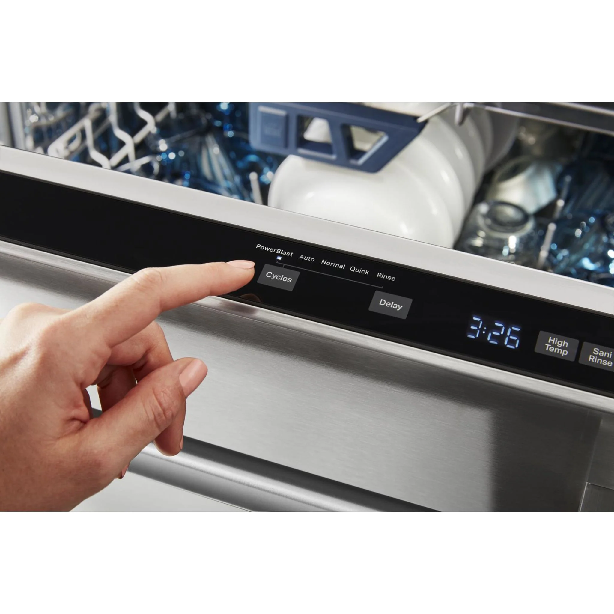 Maytag Top control dishwasher with Third Level Rack and Dual Power Filtration - Stainless Steel (MDB9979SKZ) - Image 29