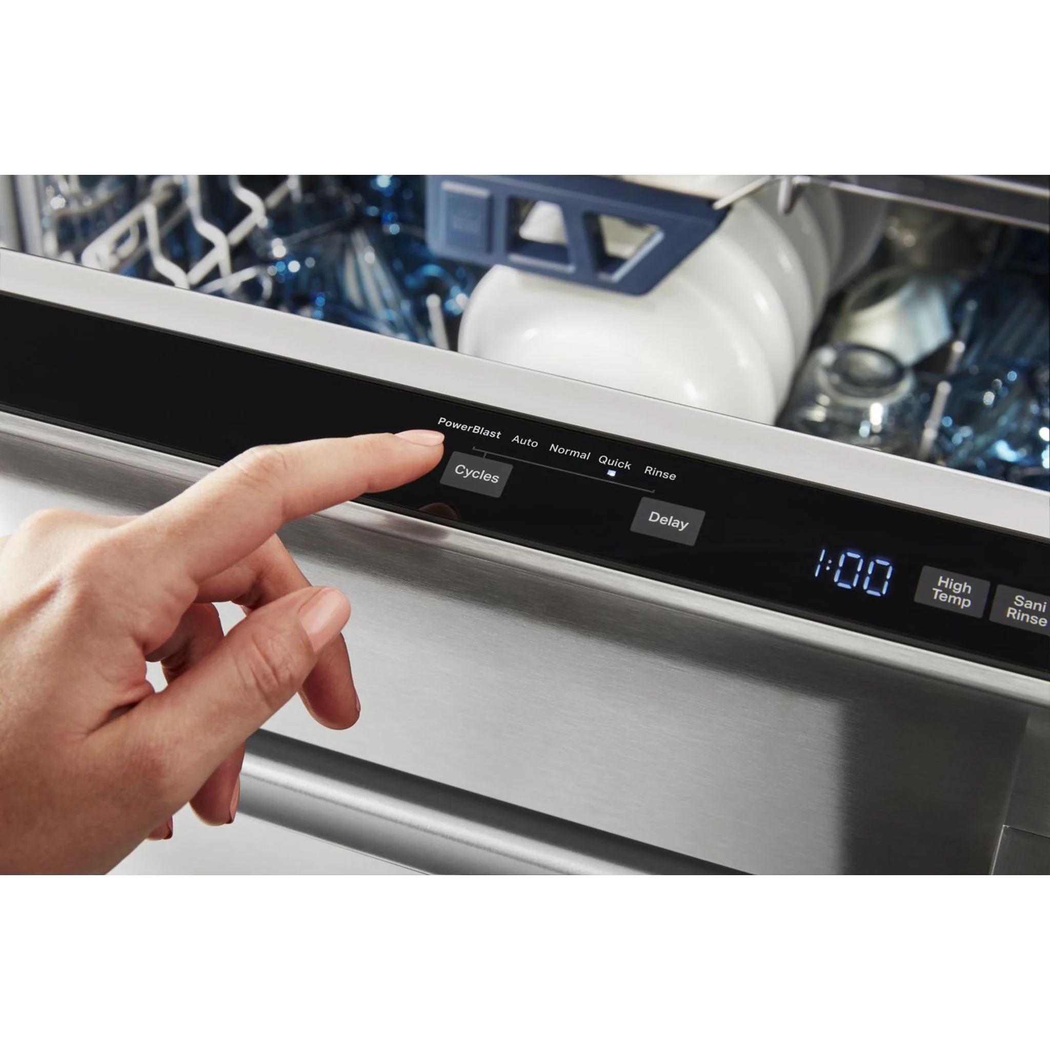 Maytag Top control dishwasher with Third Level Rack and Dual Power Filtration - Stainless Steel (MDB9979SKZ) - Image 36