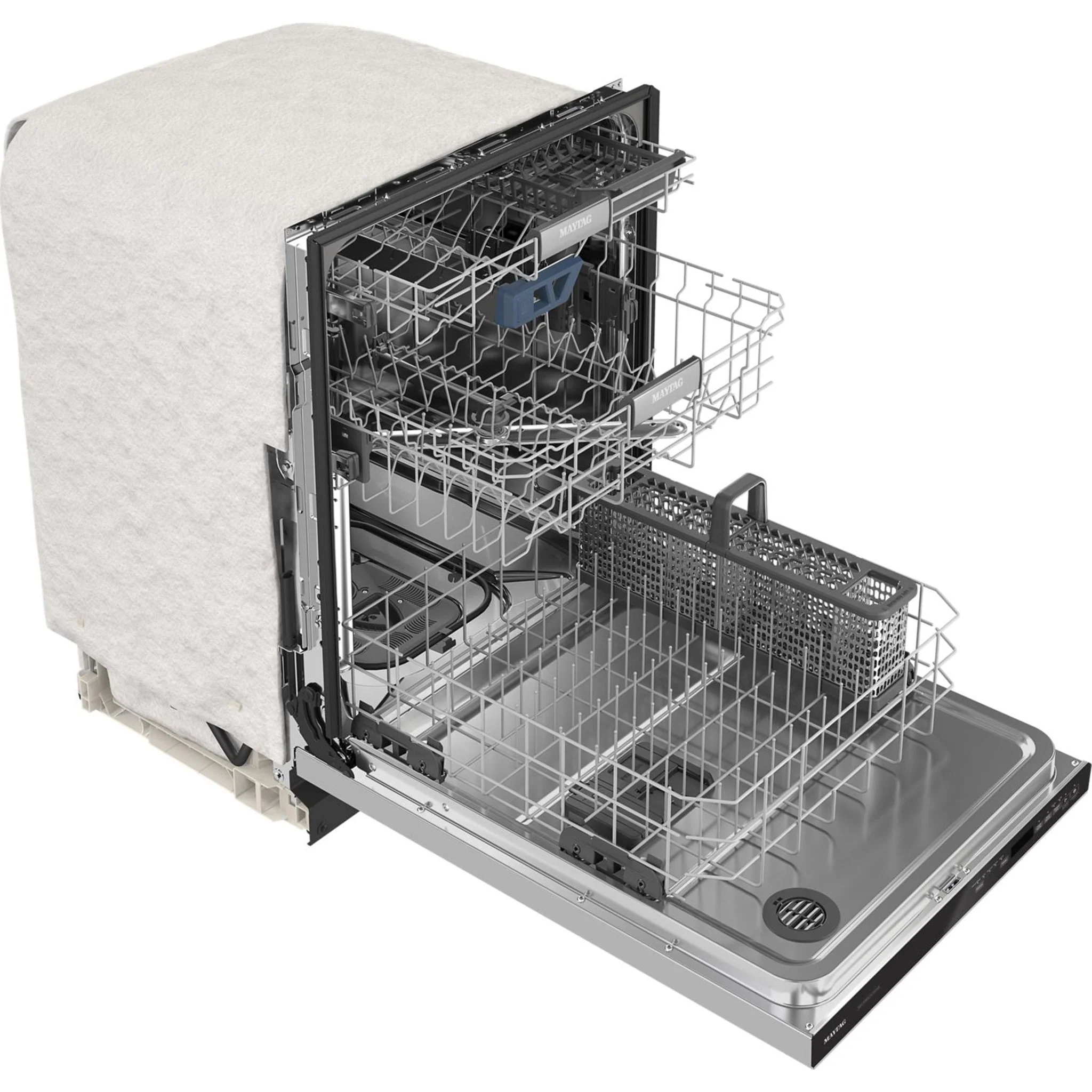 Maytag Top control dishwasher with Third Level Rack and Dual Power Filtration - Stainless Steel (MDB9979SKZ) - Image 42