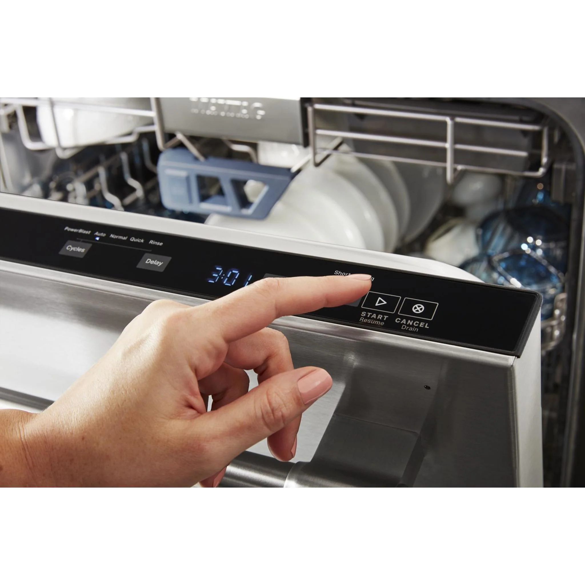 Maytag Top control dishwasher with Third Level Rack and Dual Power Filtration - Stainless Steel (MDB9979SKZ) - Image 52