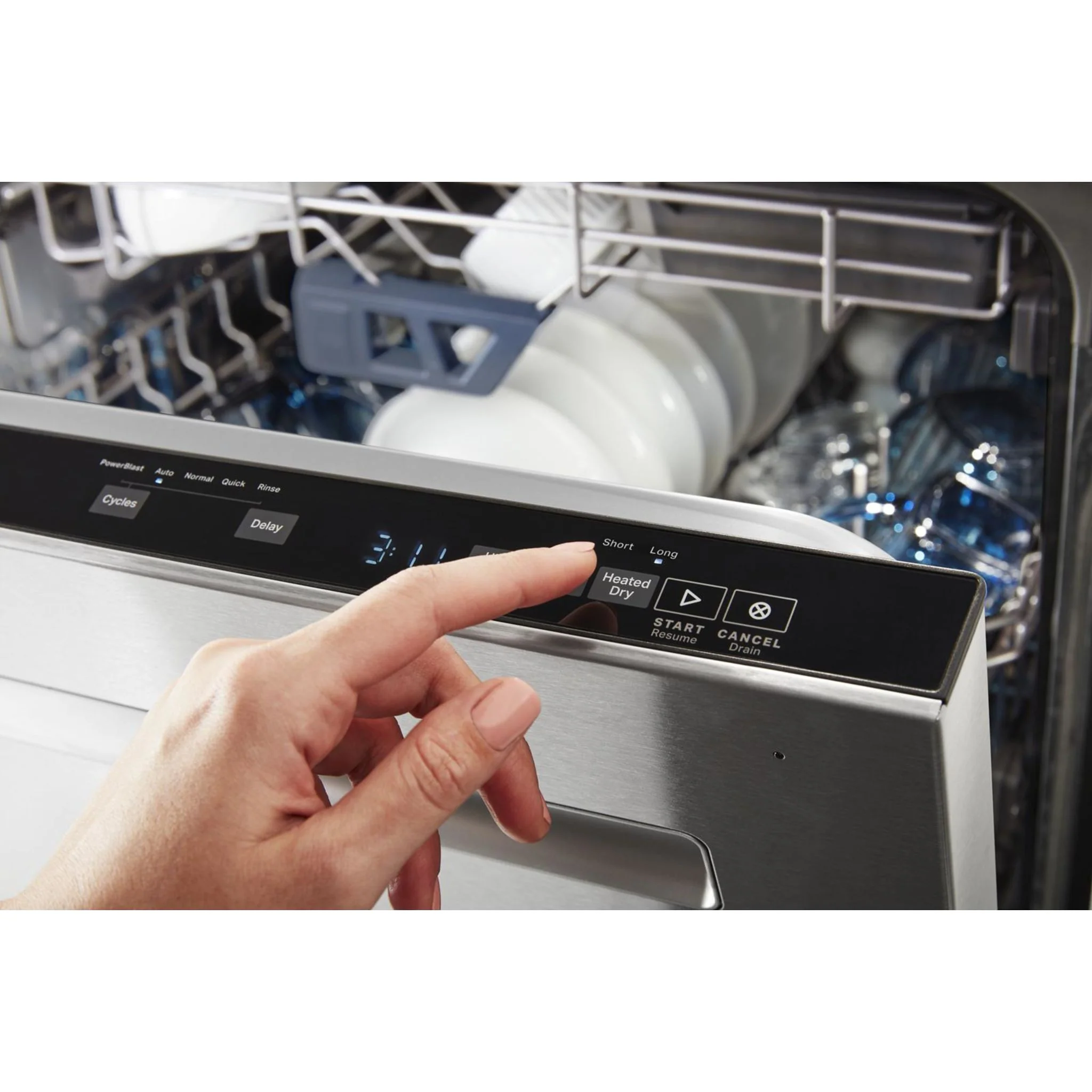 Maytag Top Control Dishwasher with Dual Power Filtration, Power  Cycle and 3rd Level Rack - Stainless Steel (MDB8959SKZ) - Image 22