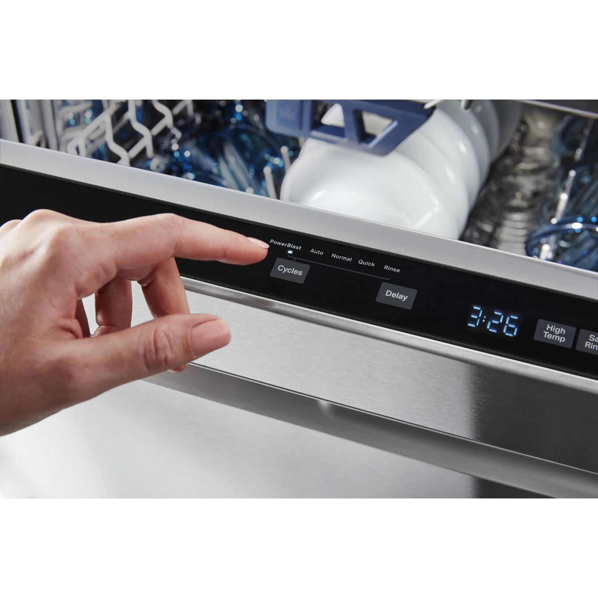 Maytag Top Control Dishwasher with Dual Power Filtration, Power  Cycle and 3rd Level Rack - Stainless Steel (MDB8959SKZ) - Image 33