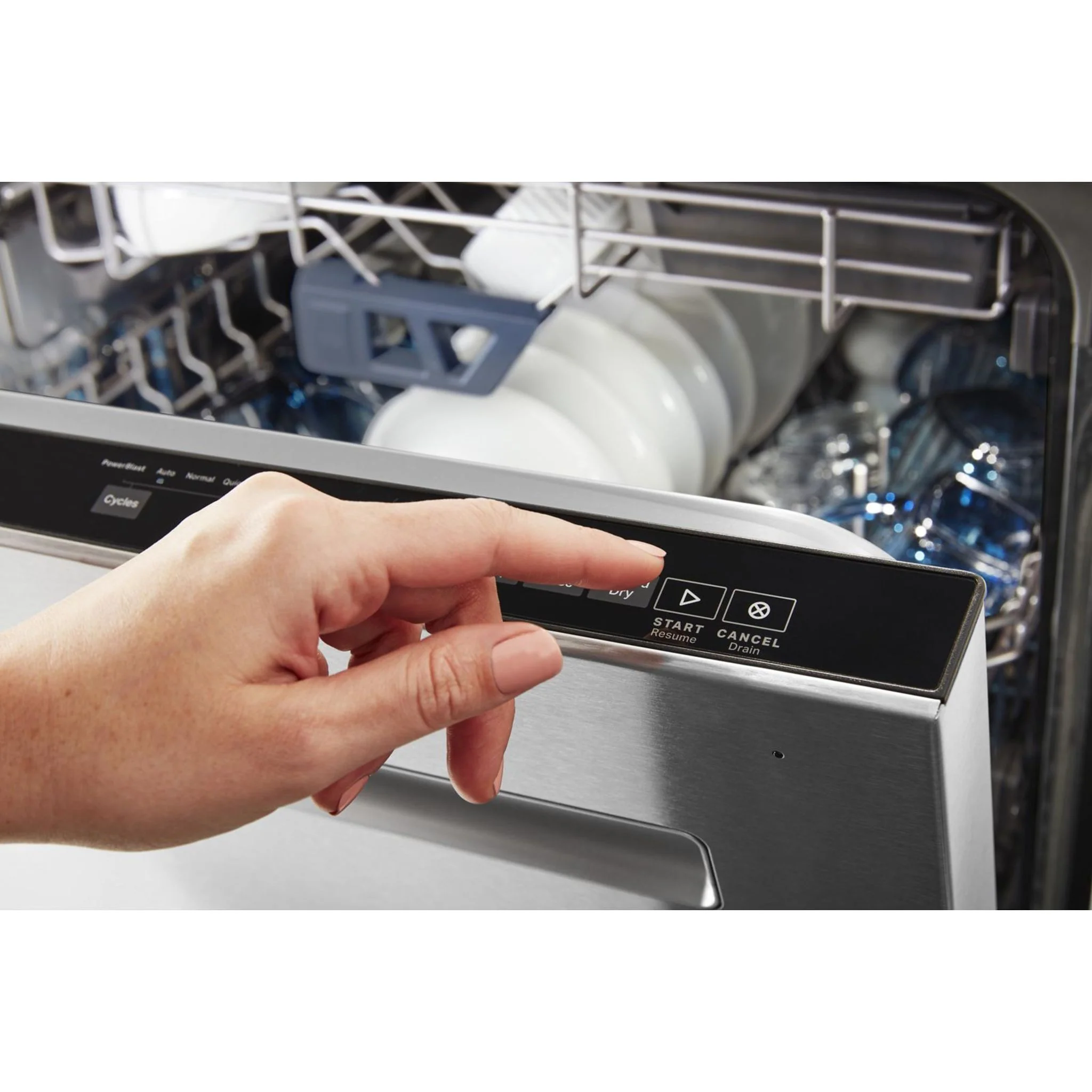 Maytag Top Control Dishwasher with Dual Power Filtration, Power  Cycle and 3rd Level Rack - Stainless Steel (MDB8959SKZ) - Image 49