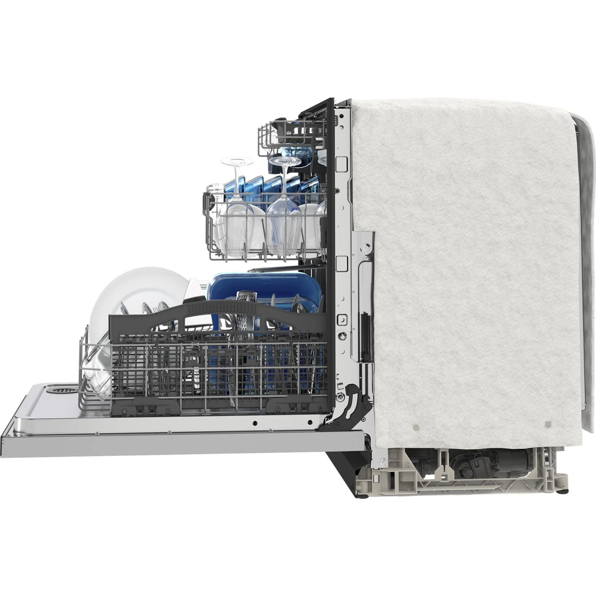 Maytag Top Control Dishwasher with Dual Power Filtration, Power  Cycle and 3rd Level Rack - Stainless Steel (MDB8959SKZ) - Image 58