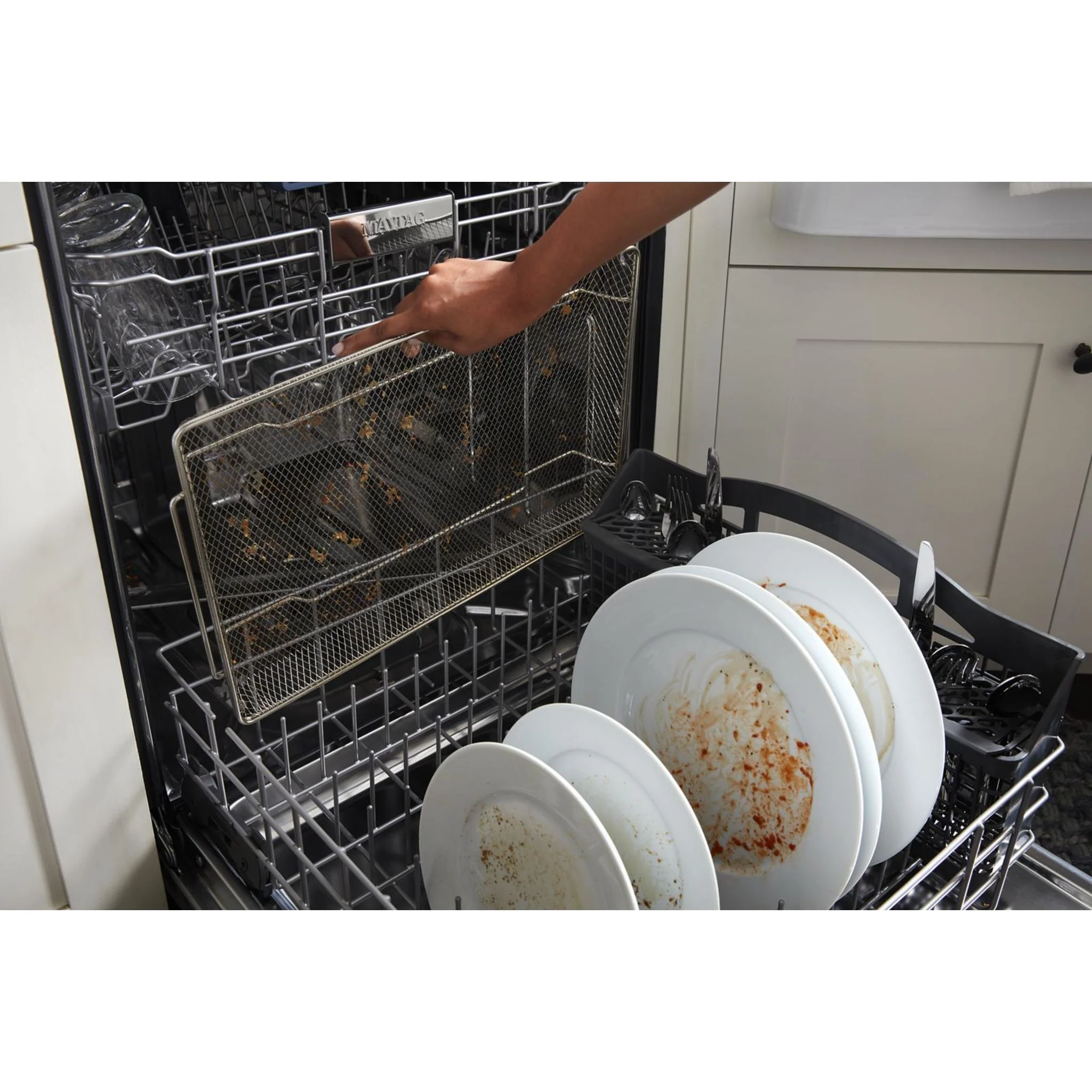 Maytag Top Control Dishwasher with Dual Power Filtration, Power  Cycle and 3rd Level Rack - Stainless Steel (MDB8959SKZ) - Image 62