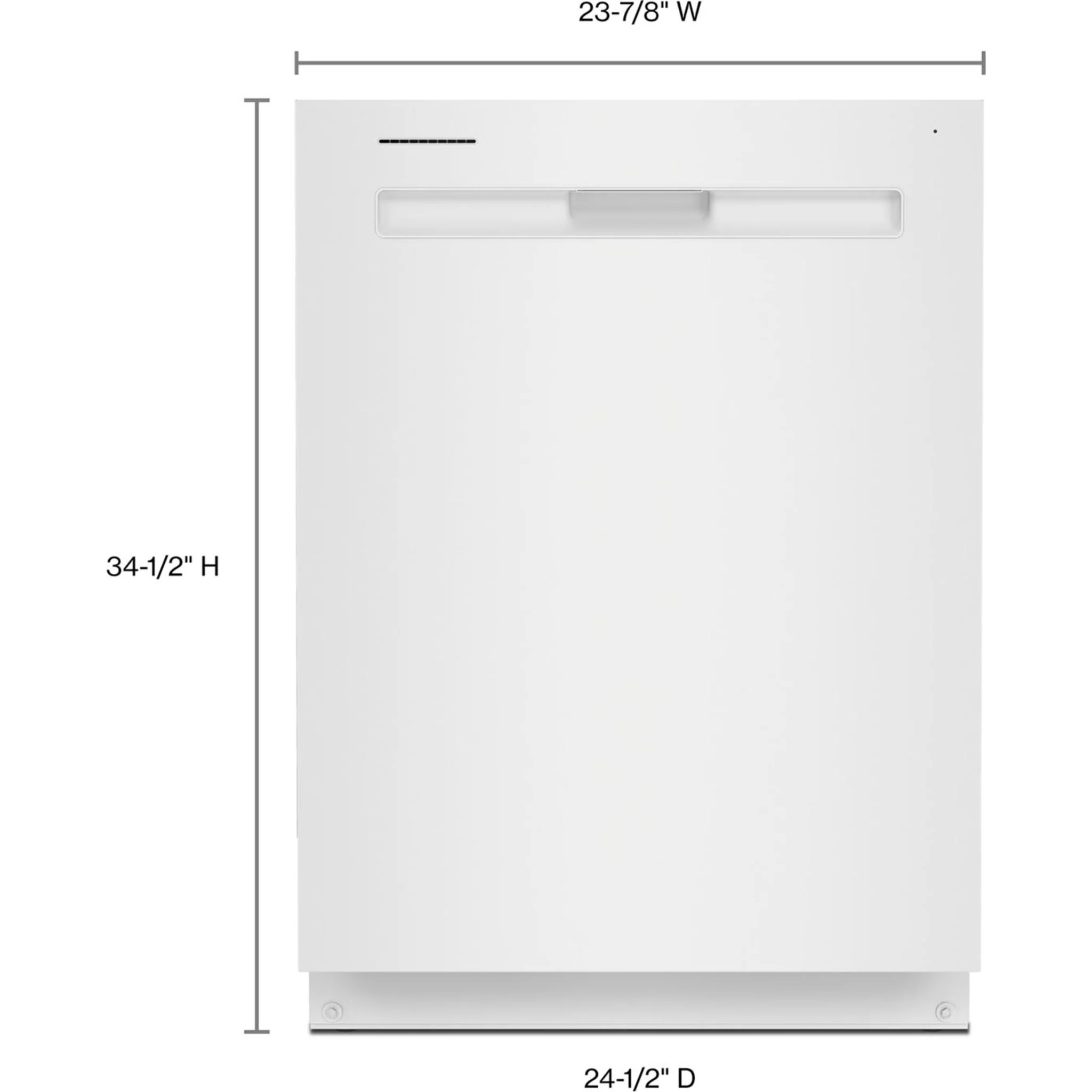 Maytag 24A€ Top Control Dishwasher with Dual Power Filtration, Power  Cycle and 3rd Level Rack - 47 dBA - White (MDB8959SKW) - Image 57