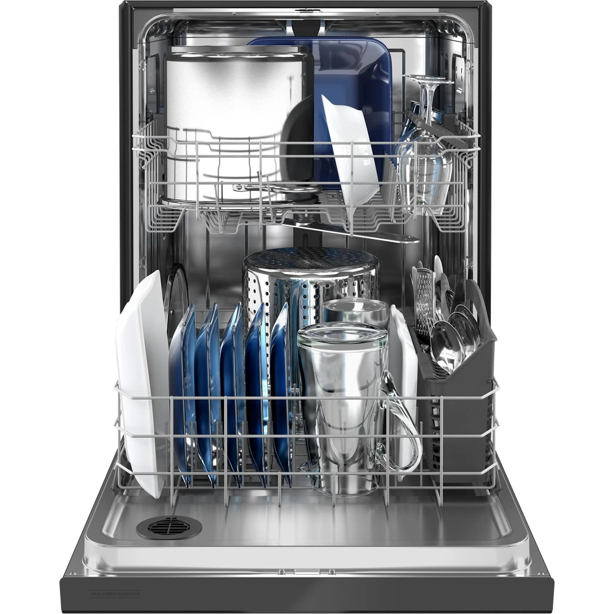 Maytag Stainless steel tub dishwasher with Dual Power Filtration -Black (MDB4949SKB) - Image 29